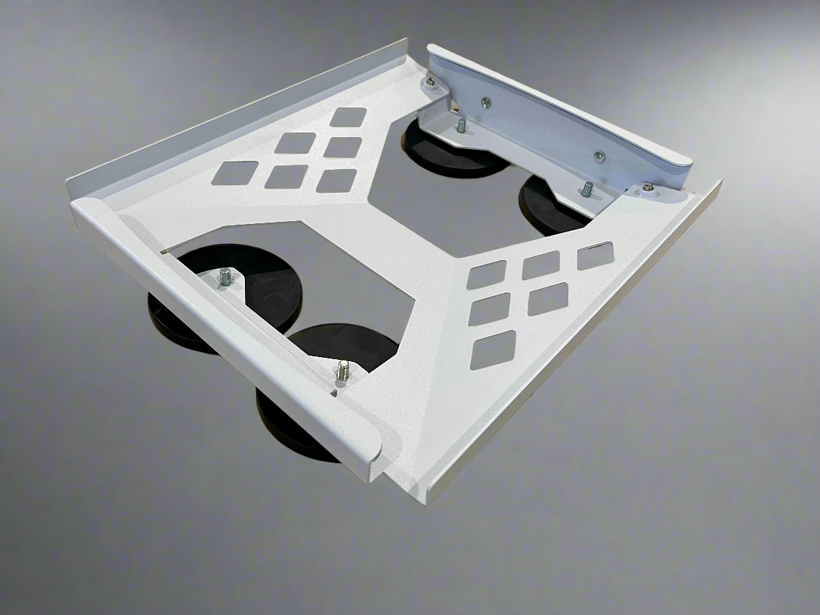 ROBUST POWDER-COATED IN-MOTION MAGNETIC ROOF MOUNT FOR STARLINK MINI – 87MM EARTH MAGNETS WITH HANDLE