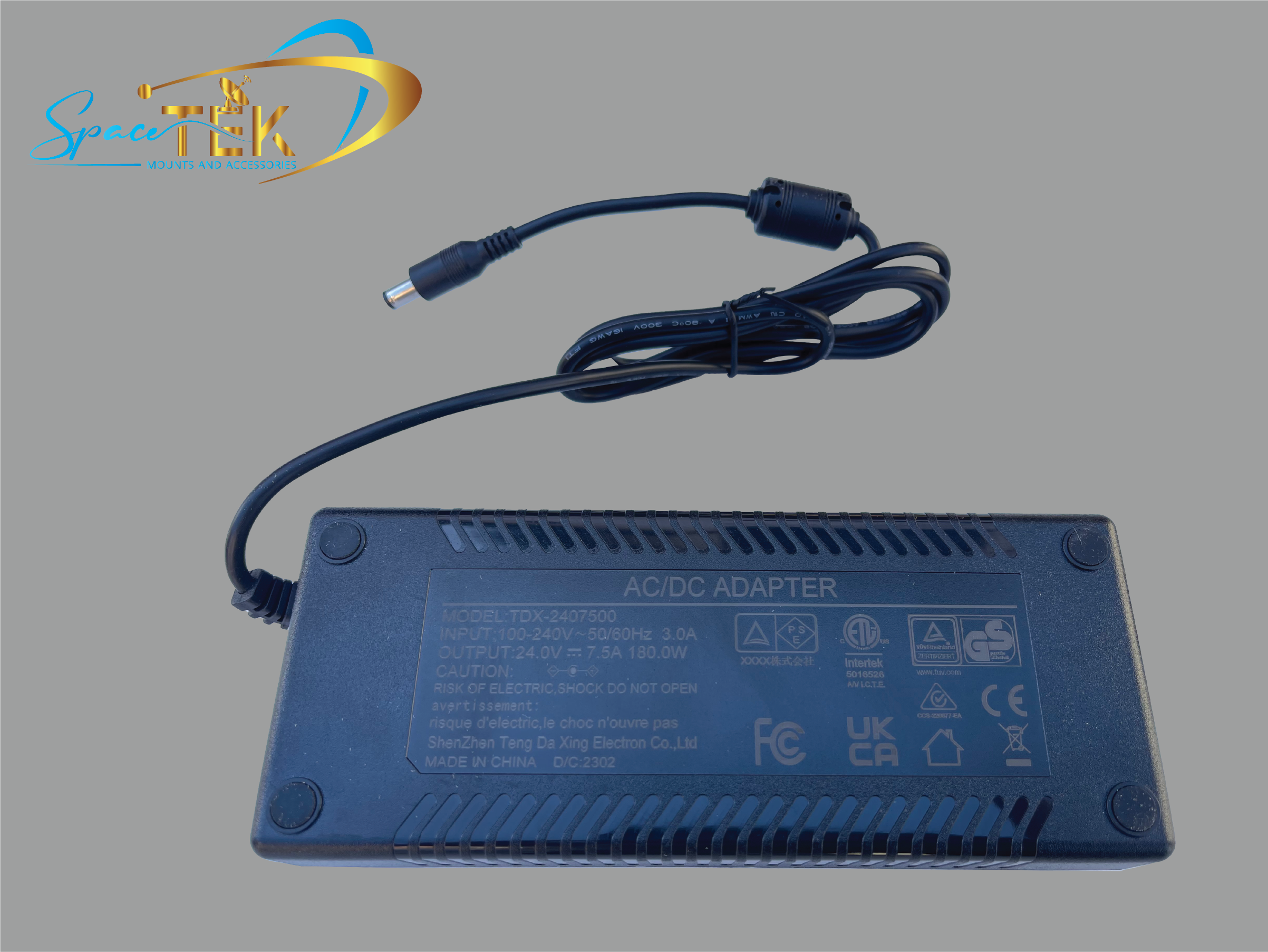 240VAC to 24VDC 7.5 Amp Power Supply