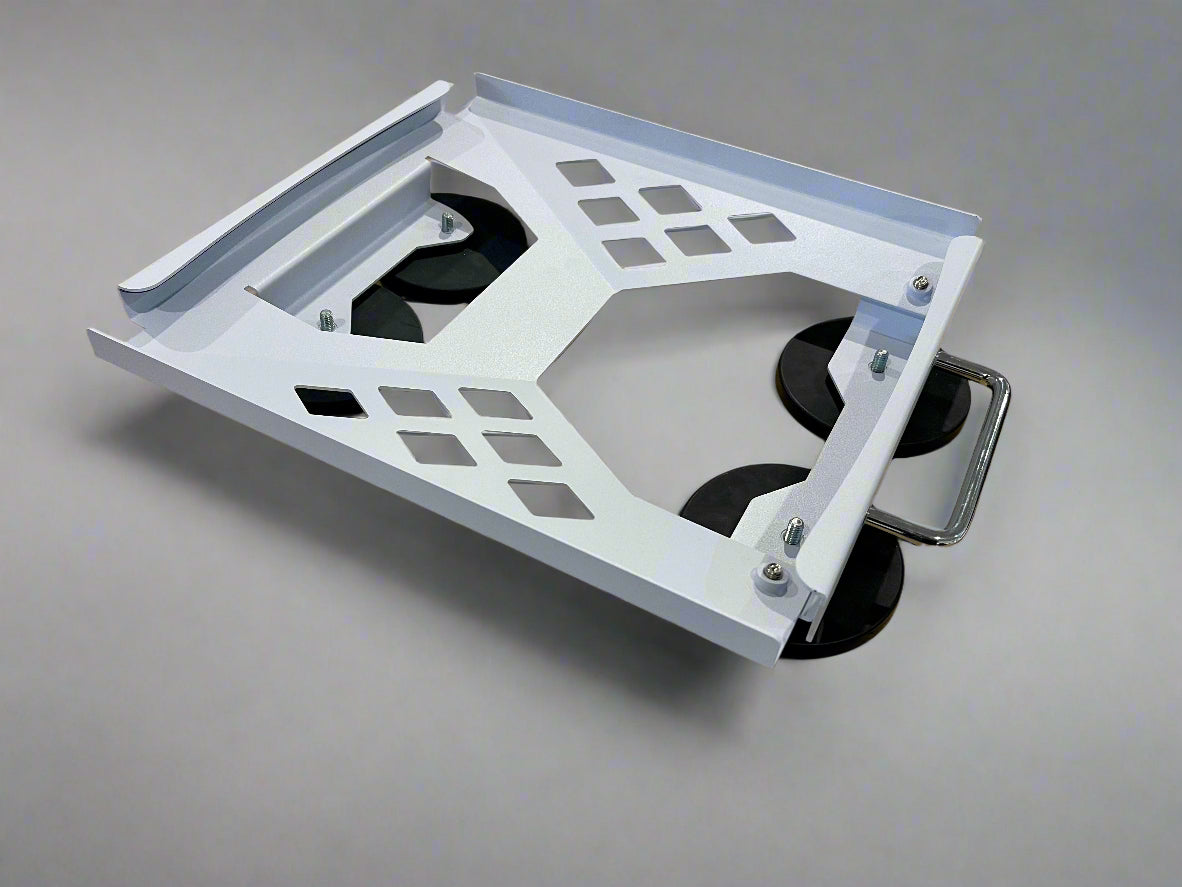 ROBUST POWDER-COATED IN-MOTION MAGNETIC ROOF MOUNT FOR STARLINK MINI – 87MM EARTH MAGNETS WITH HANDLE