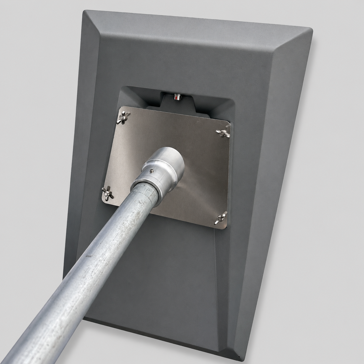 Starlink Gen 3 Performance - Heavy Duty Aluminium Pole Adapter, Fits Poles 38β40mm SpaceTek - Starlink Mounts & Accessories