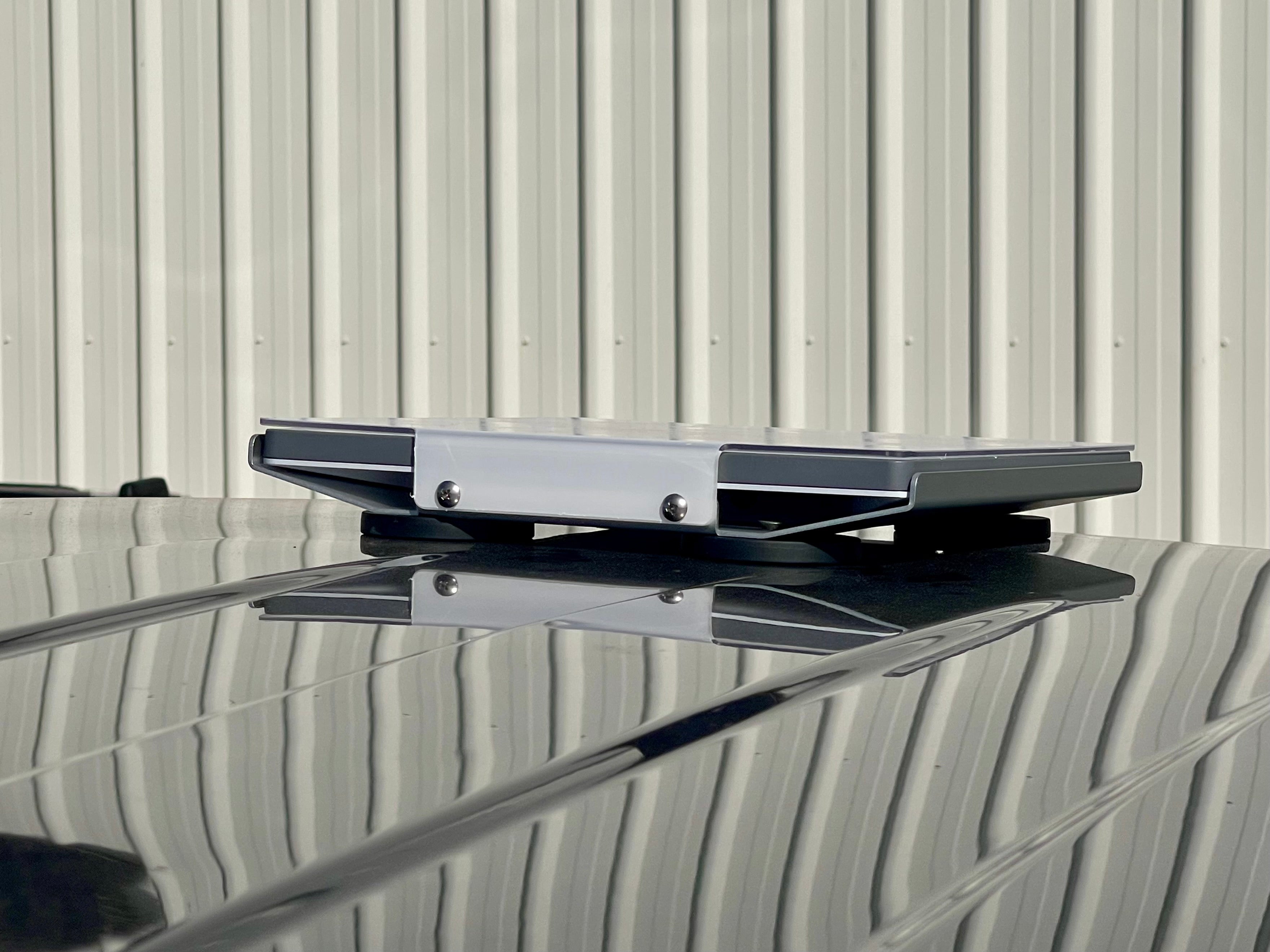 Starlink Mini Alloy Magnetic Mount with Shield – Anodised Aluminium (55mm Magnets)