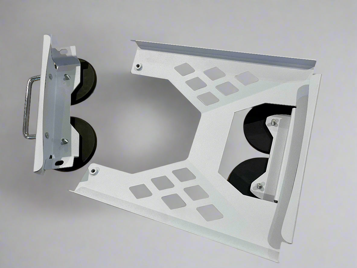 ROBUST POWDER-COATED IN-MOTION MAGNETIC ROOF MOUNT FOR STARLINK MINI – 87MM EARTH MAGNETS WITH HANDLE