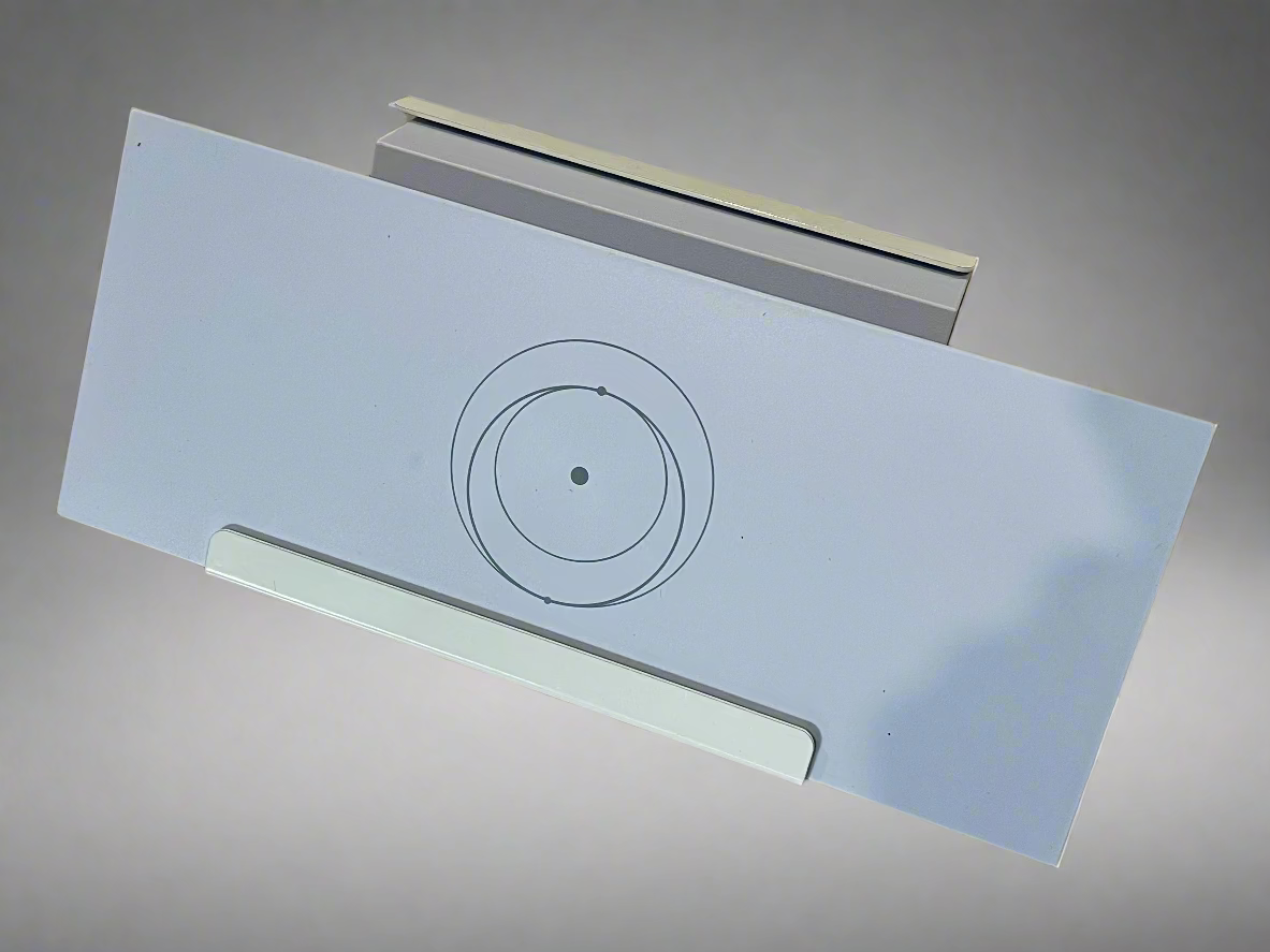 Powder-coated metal wall mount holder for Starlink Gen 3 router & 56V power supply – white finish SpaceTek - Starlink Mounts & Accessories