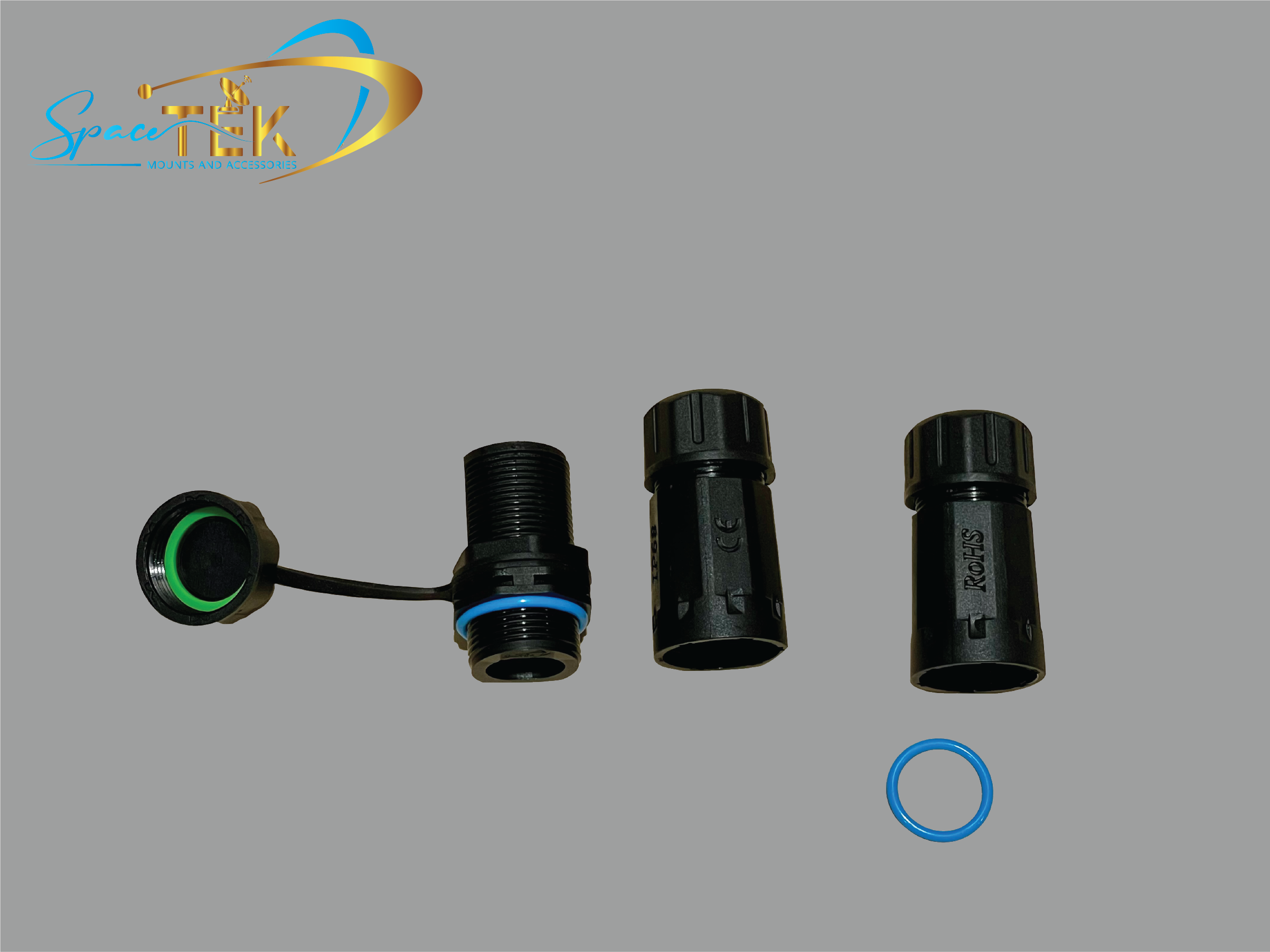 Starlink - Gen 3 IP68 Waterproof Bulkhead RJ45 Socket Connector