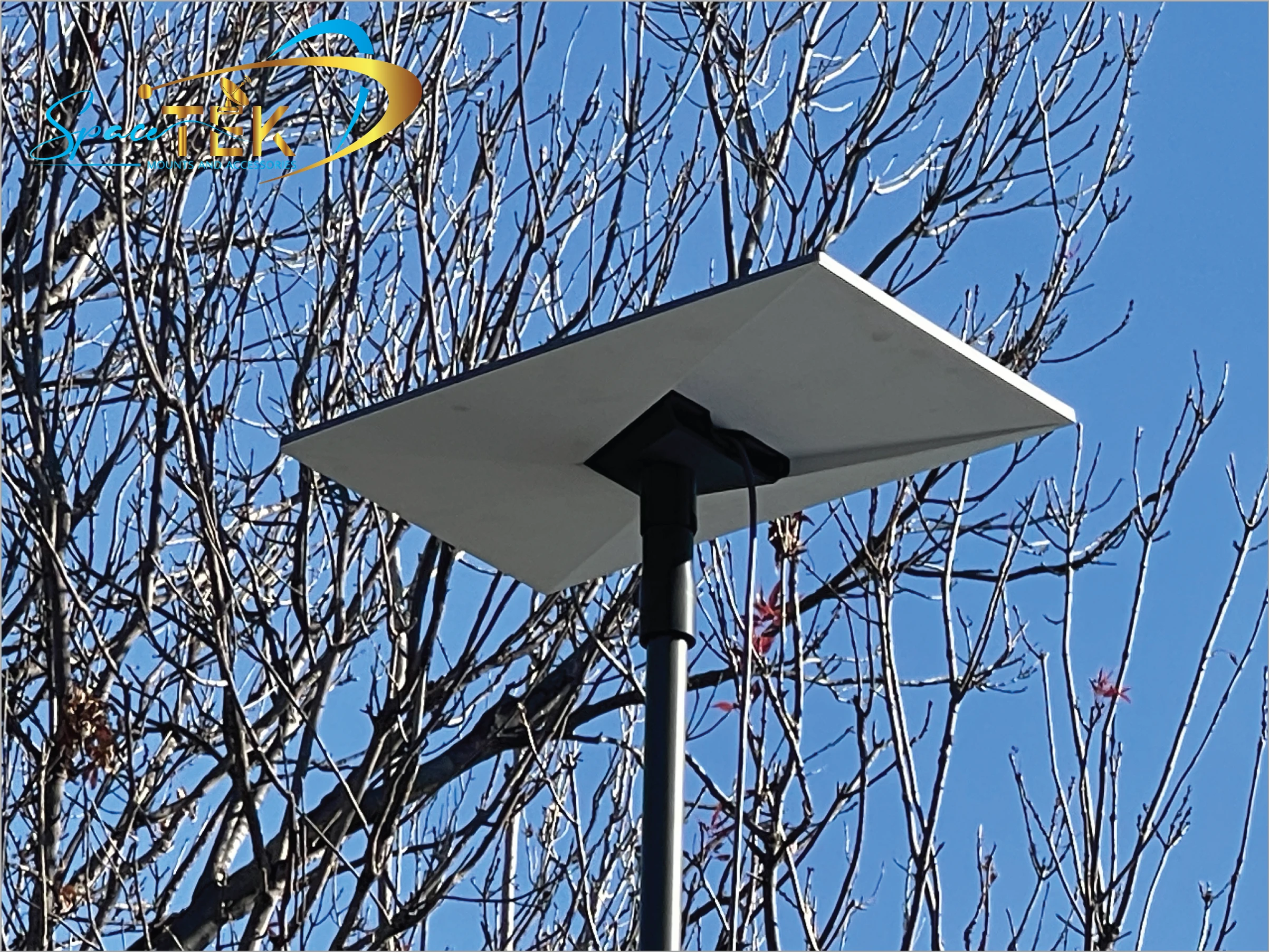 Carbon Fibre Telescopic RV Mount for Starlink Gen 3 (V4) SpaceTek - Starlink Mounts & Accessories