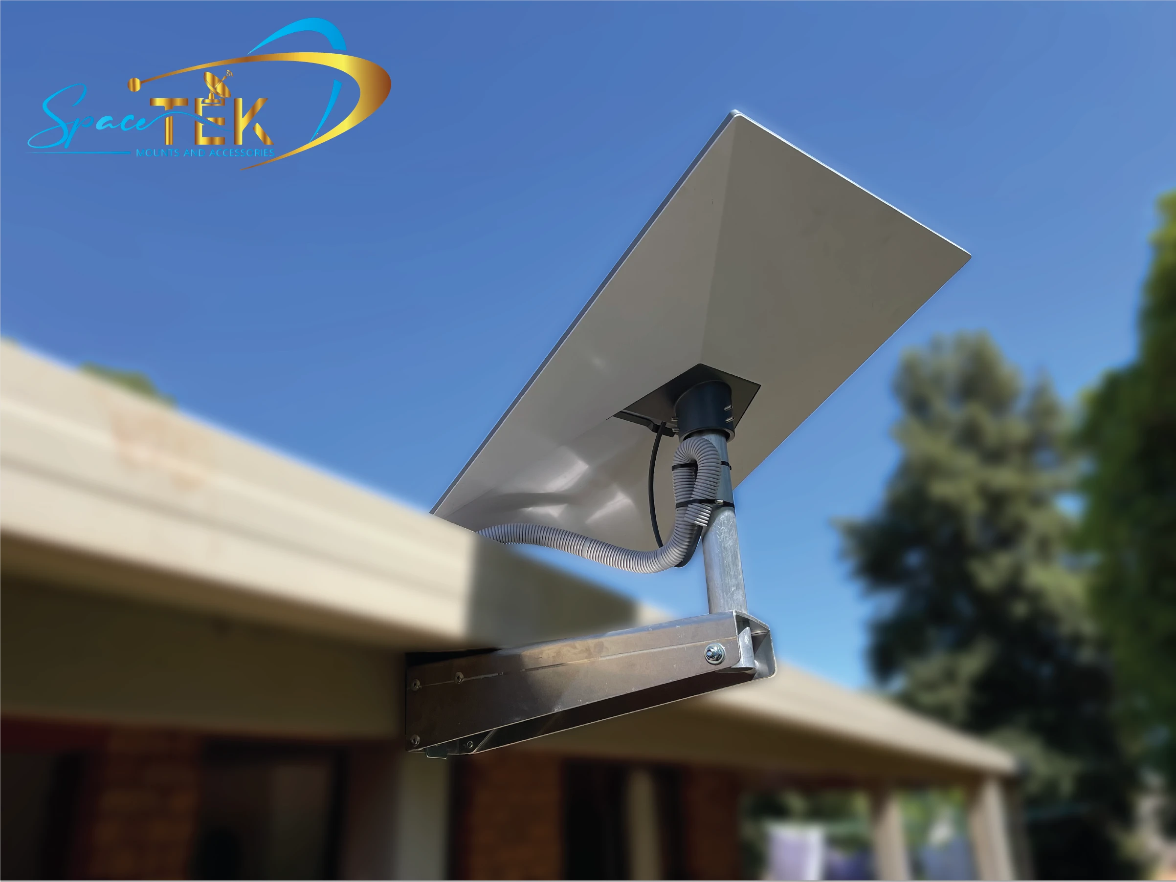 Roof Mount for Starlink - Wall / Eave Mount - Gen 3 SpaceTek