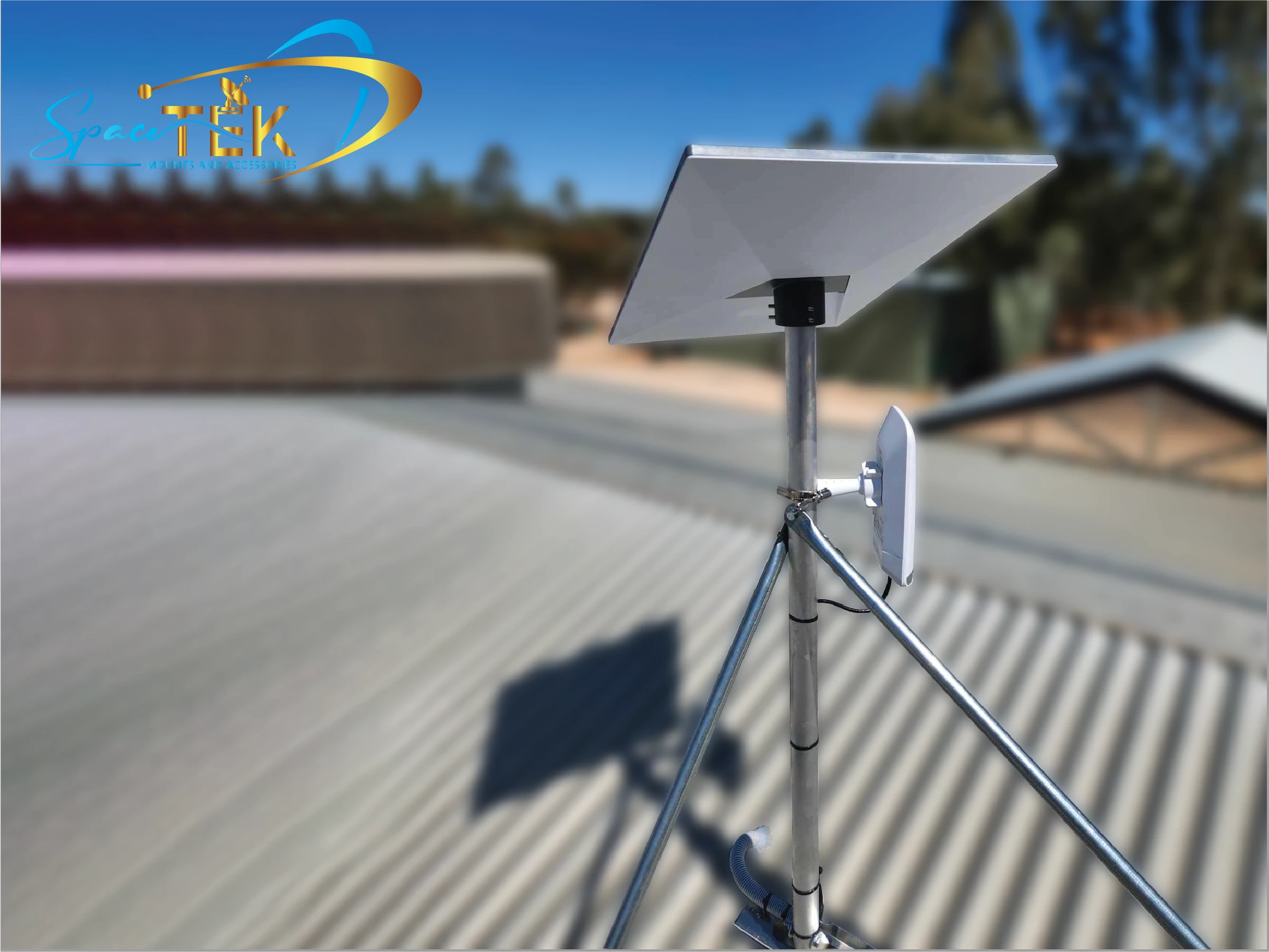 Tin Roof - Starlink Mount Roof Kit for Dishy - Gen 3 (V4) - Lite Duty StarlinkShop