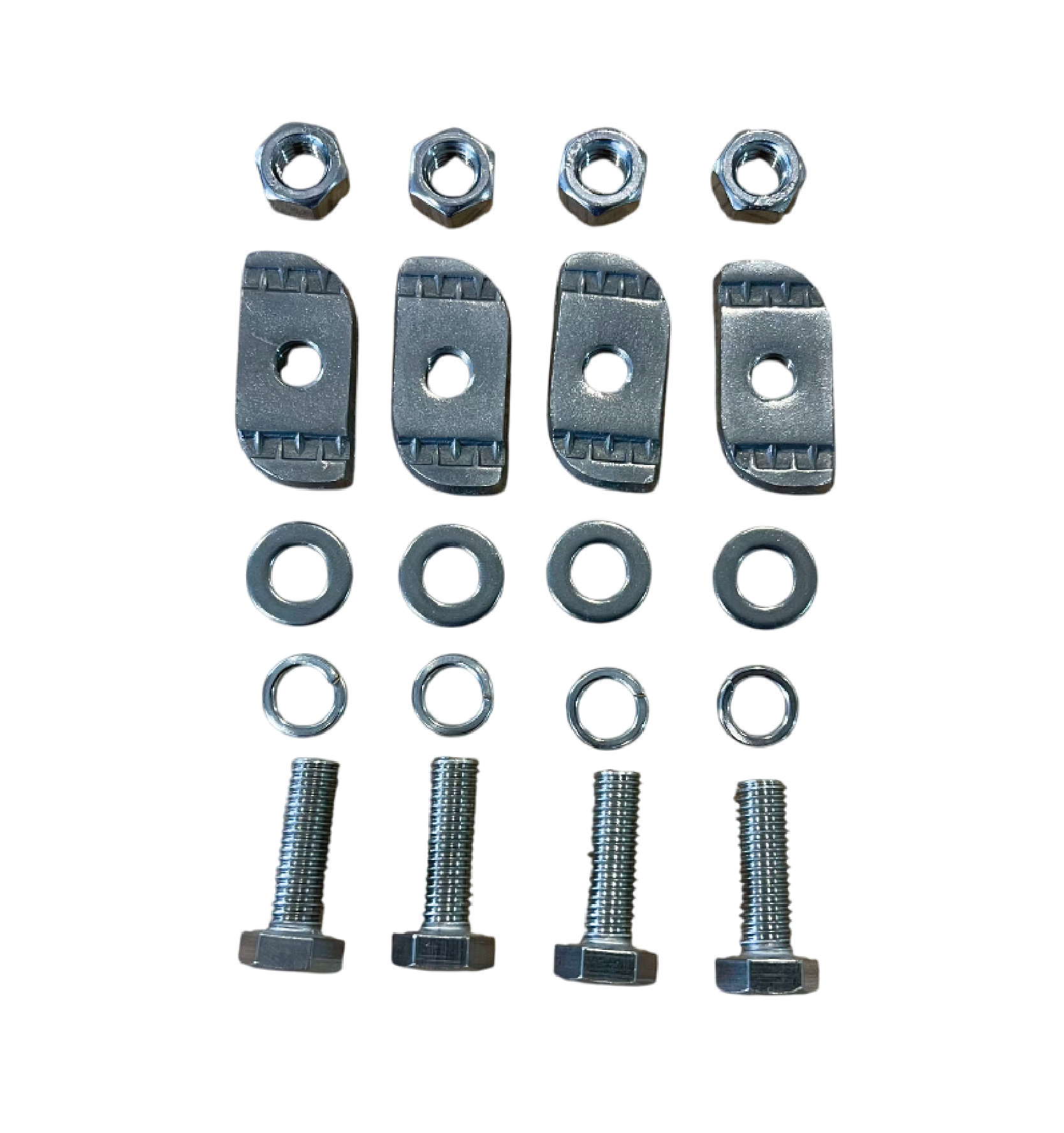 Stainless Steel T-Nut Cross Bar Fixing Set β Compatible with Roof Racks (Rhino-Rack and Similar) SpaceTek - Starlink Mounts & Accessories