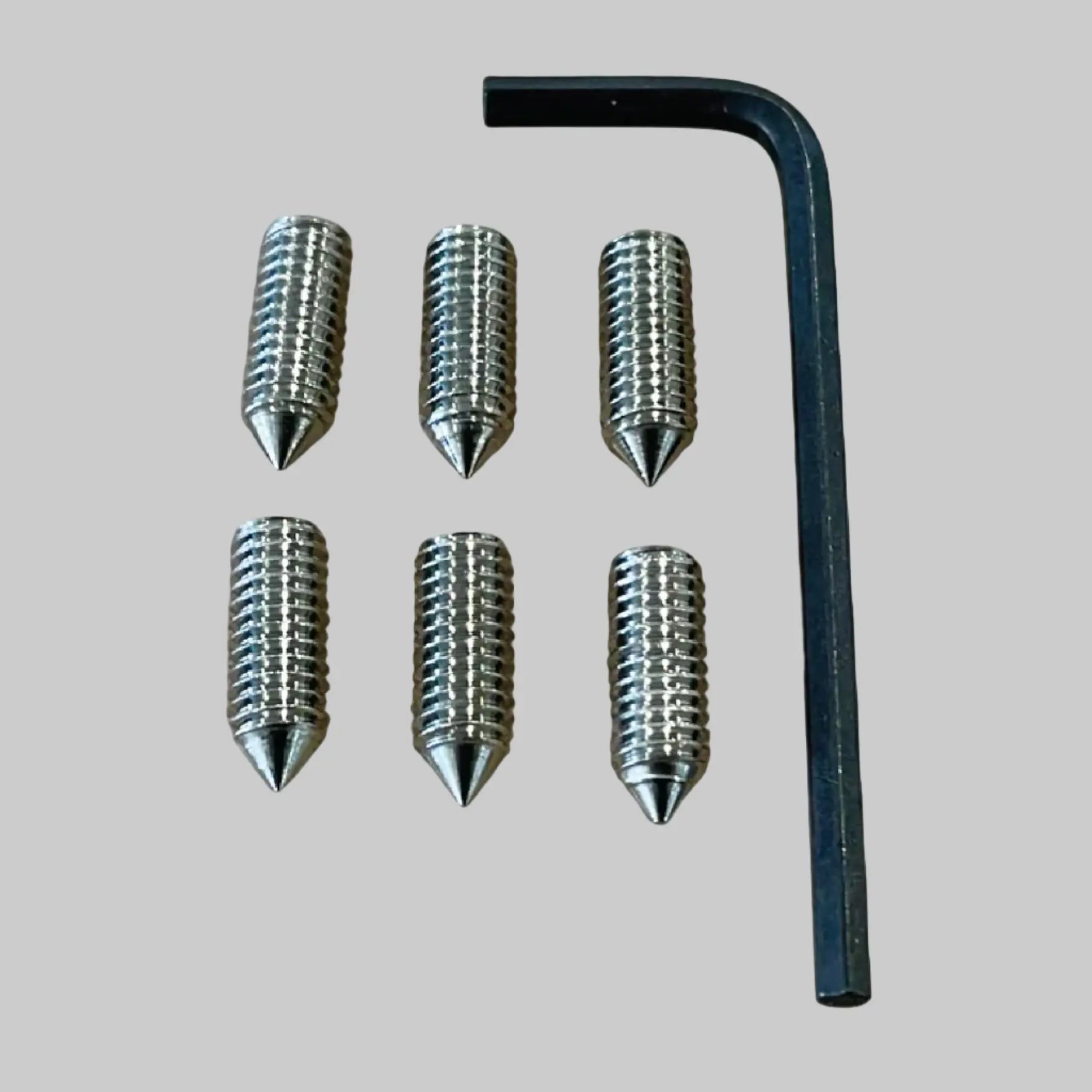 6 X Stainless Steel Grub Screws – M6 x 16mm (Includes Allen Key) SpaceTek - Starlink Mounts & Accessories