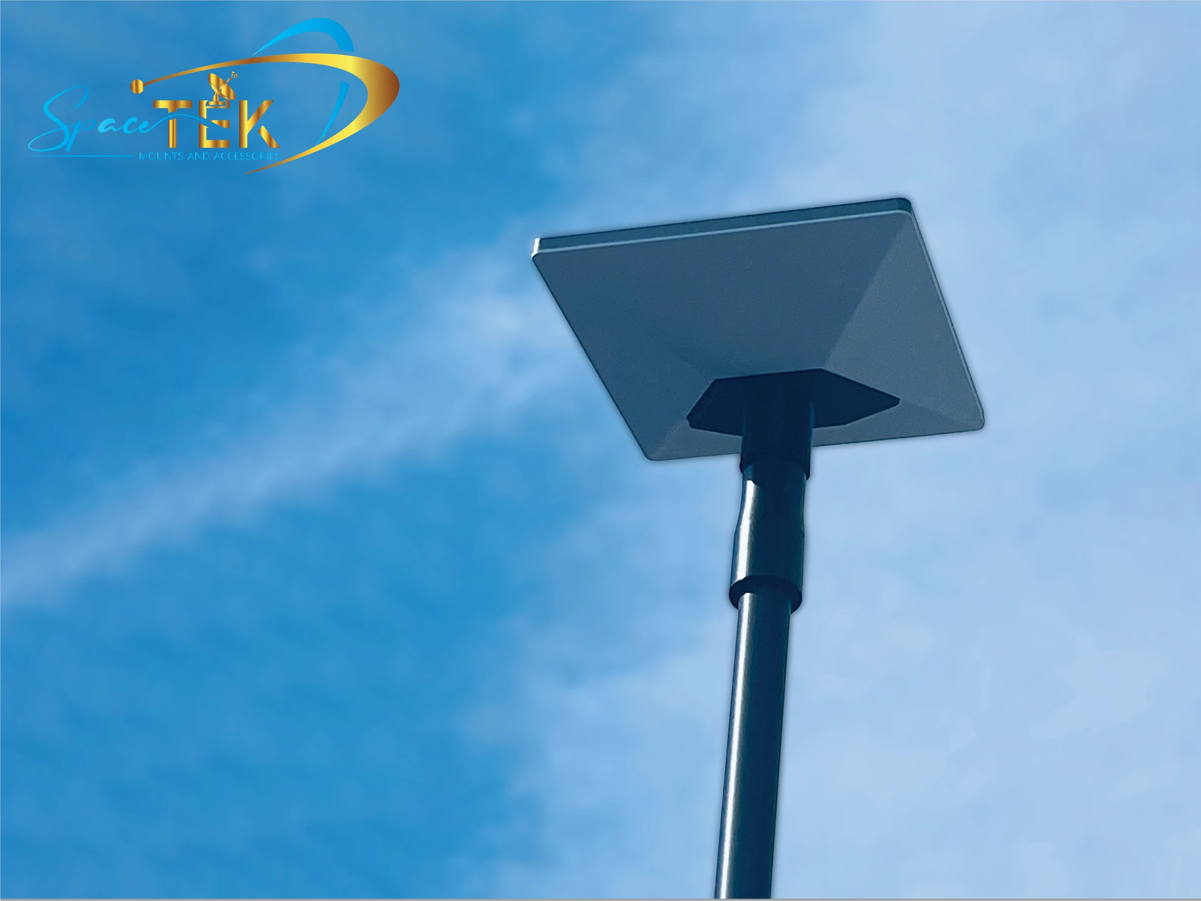 Carbon Fibre Telescopic RV Mount for Starlink Mini SpaceTek - Starlink Mounts & Accessories