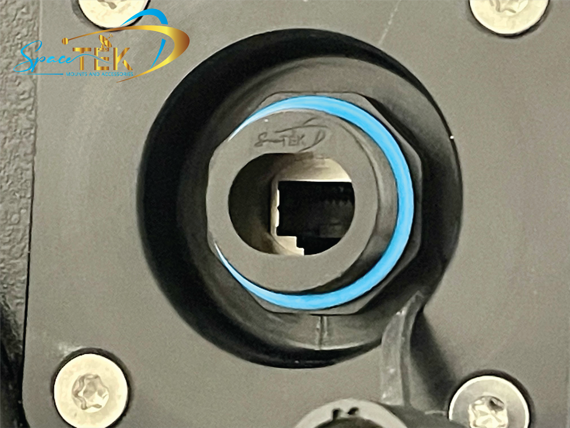 Caravan RV - Gen 3 RJ45 Recessed Data Socket for Starlink (WITH Backing Plate)