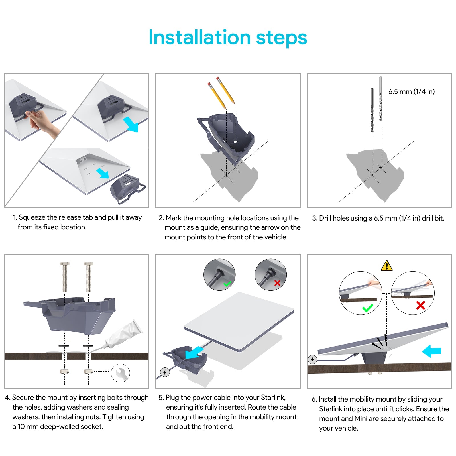 Starlink Mini Mobility Mount