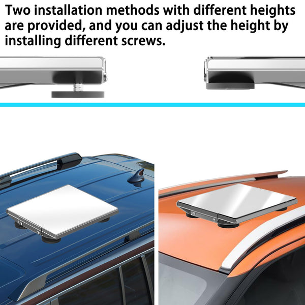 Starlink Mini Alloy Magnetic Mount with Shield – Anodised Aluminium (55mm Magnets)
