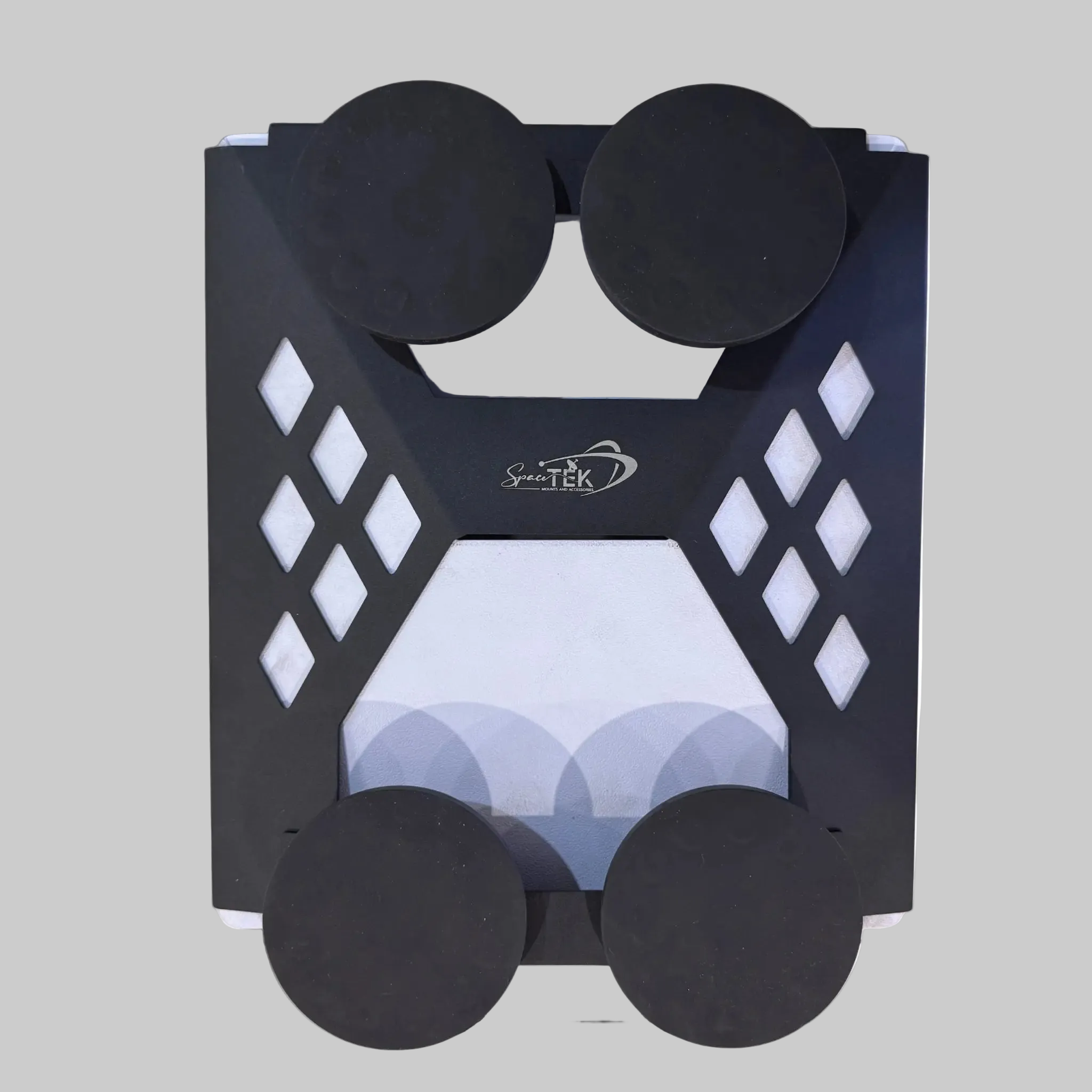 ROBUST POWDER-COATED IN-MOTION MAGNETIC ROOF MOUNT FOR STARLINK MINI – 87MM EARTH MAGNETS WITH HANDLE Candy