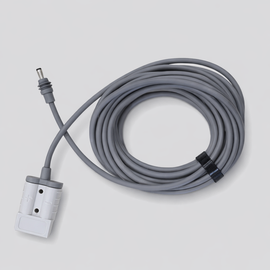 Starlink Mini Anderson DC Cable for 12v connection to battery for starlink mini. Top View