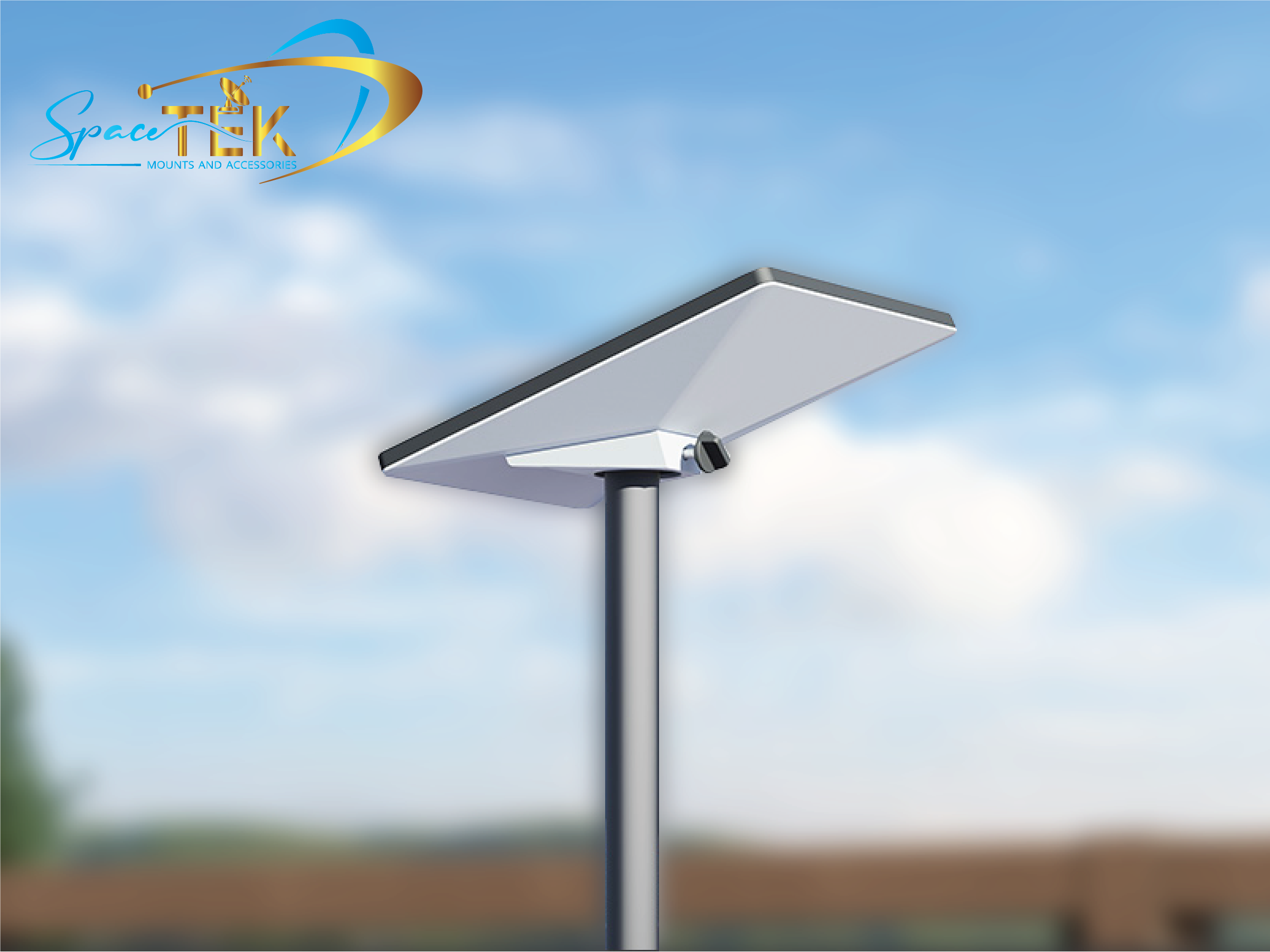 Genuine Starlink Mini Pole Adapter β Temporary Mounting Solution for Elevation SpaceTek - Starlink Mounts & Accessories