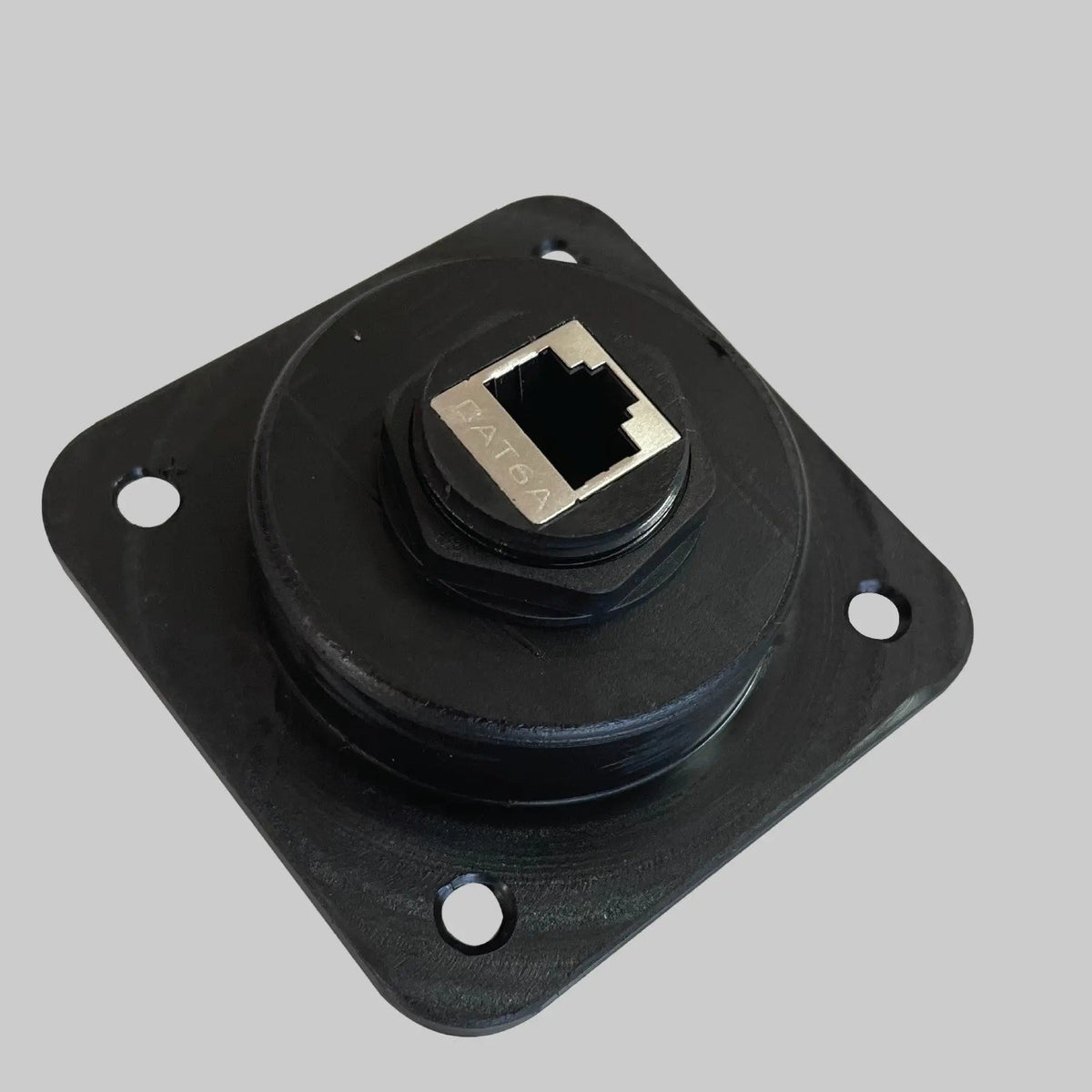 Caravan RV - Gen 3 RJ45 Recessed Data Socket for Starlink (WITH Backing Plate) SpaceTek