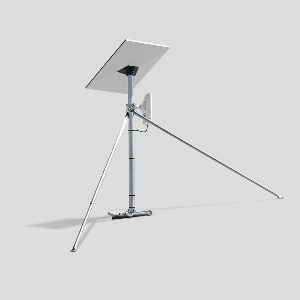 Spacetek Starlink Gen 3 roof mount kit with adjustable aluminium tripod and base for standard duty installations