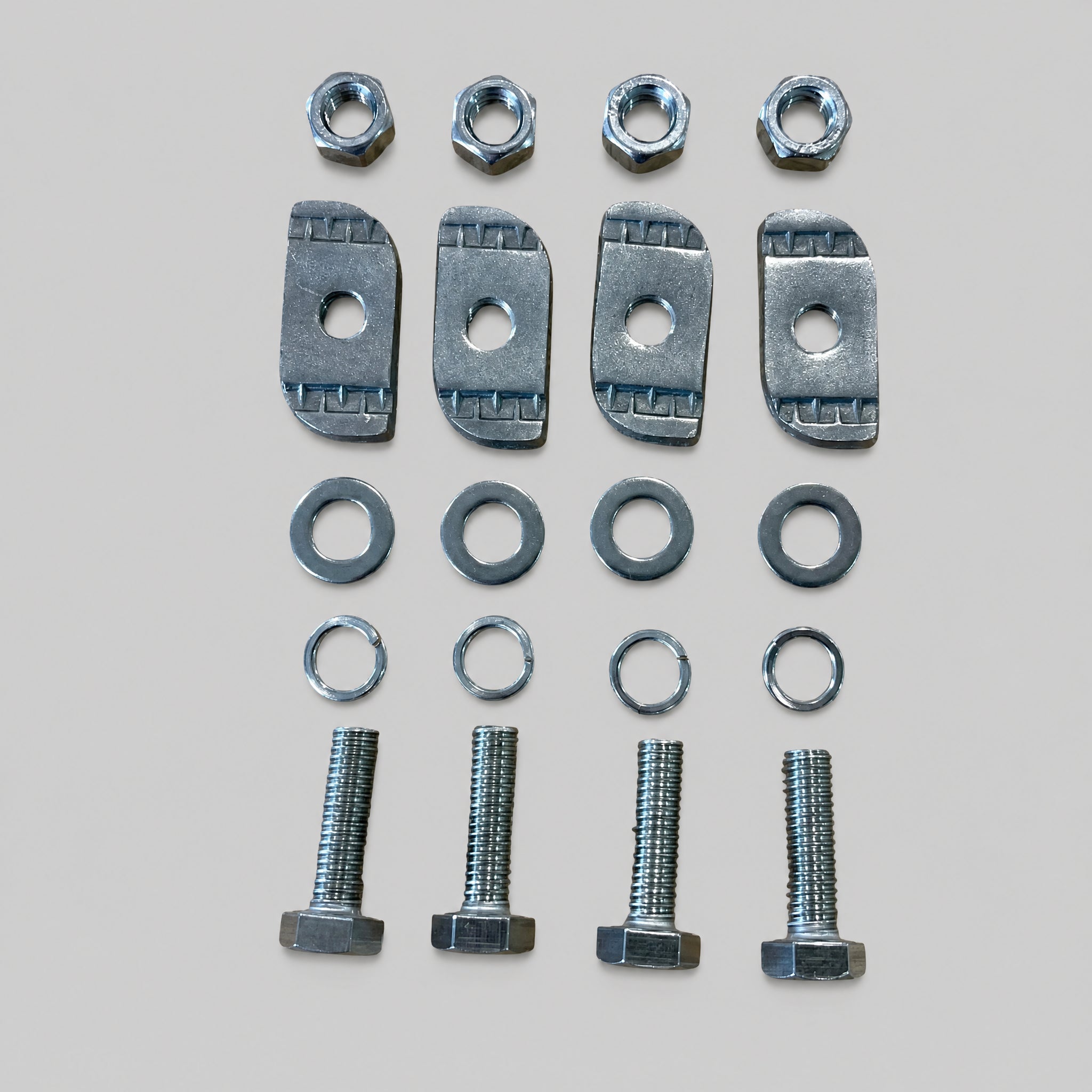 Stainless Steel T-Nut Cross Bar Fixing Set – Compatible with Roof Racks (Rhino-Rack and Similar) SpaceTek - Starlink Mounts & Accessories