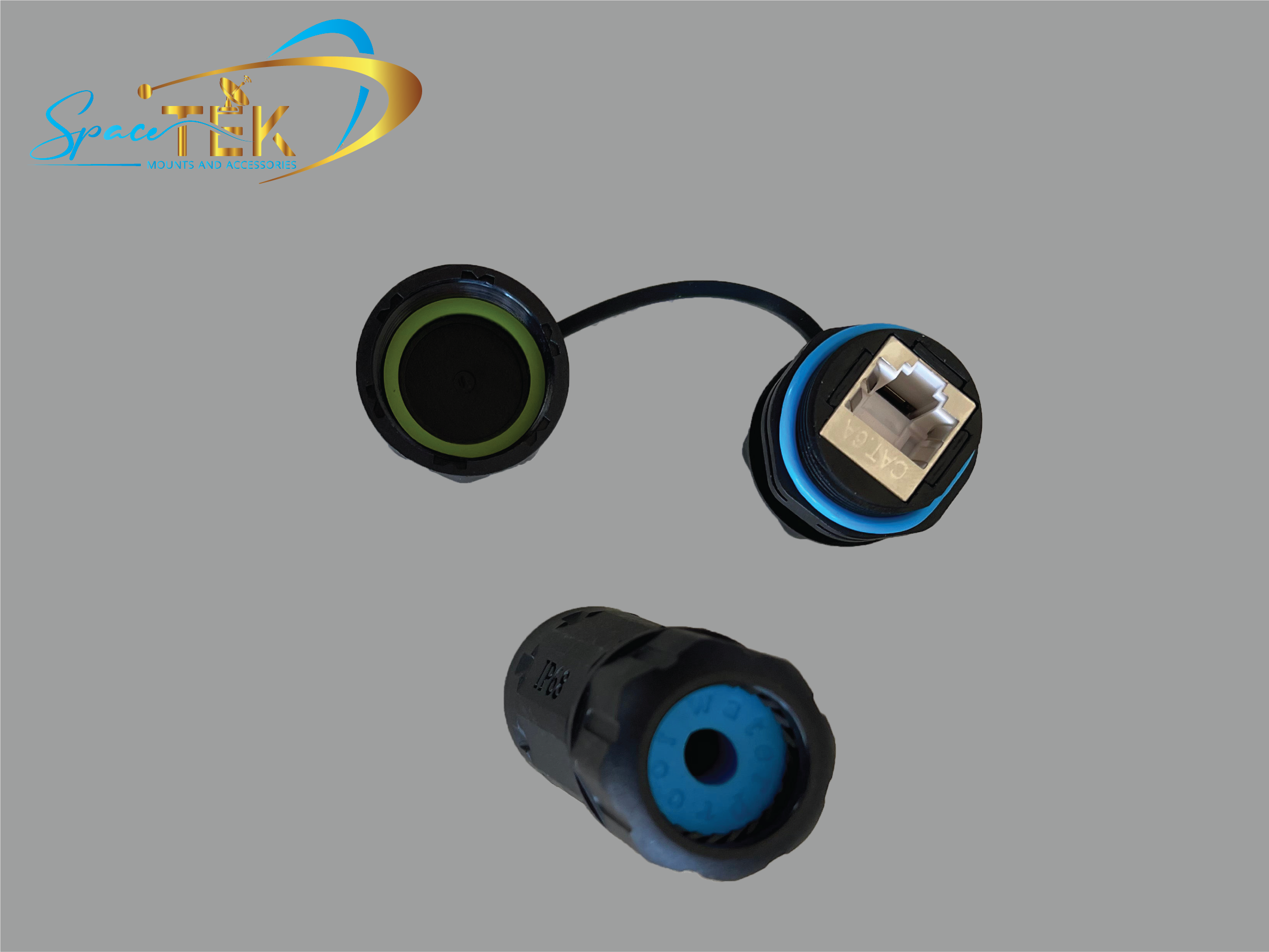 Starlink - IP68 Waterproof Bulkhead RJ45 Socket Connector