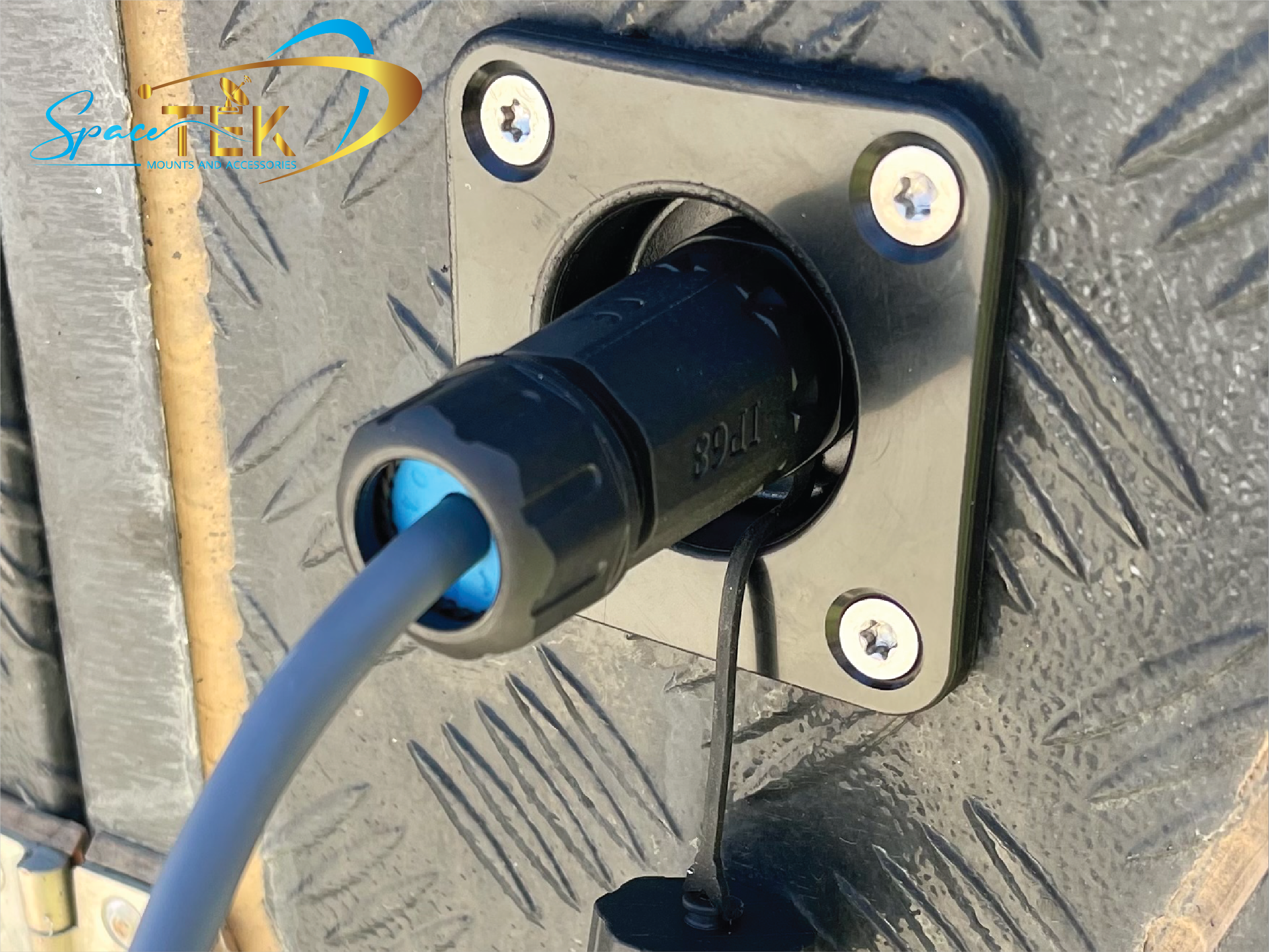 RJ45 Recessed Data Socket for Starlink