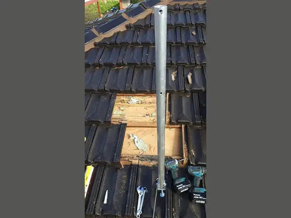 Tile Roof - Starlink Mount Roof Kit for Dishy - Rectangle Gen 2 SpaceTek