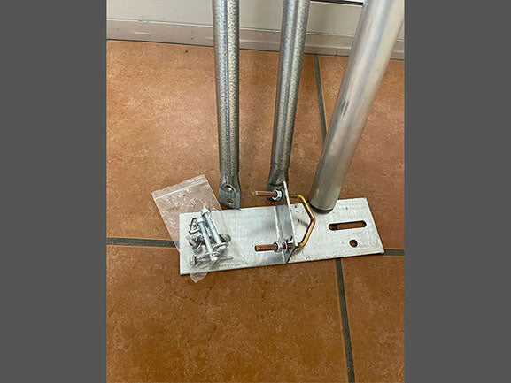 Tin Roof - Starlink Mount Roof Kit for Dishy - Round Dish Gen 1