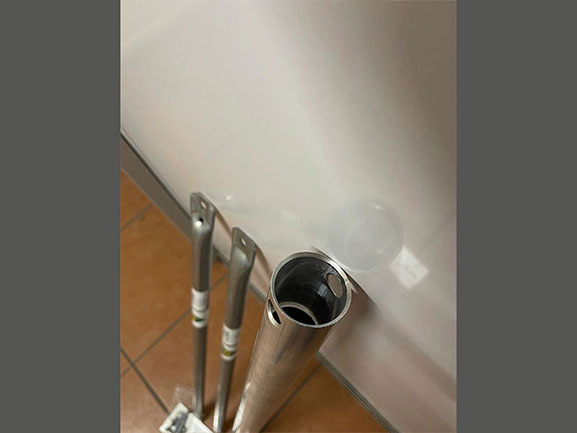 Tin Roof - Starlink Mount Roof Kit for Dishy - Round Dish Gen 1