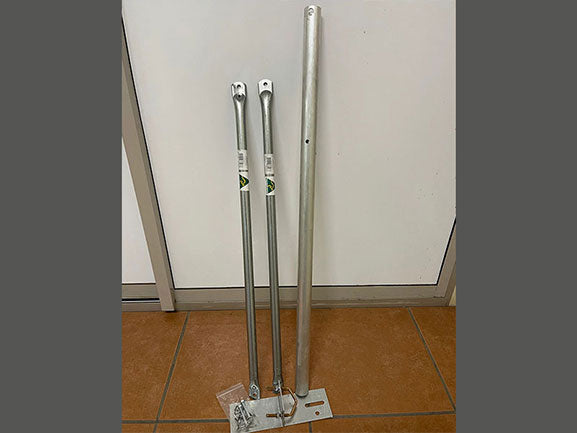 Tin Roof - Starlink Mount Roof Kit for Dishy - Round Dish Gen 1