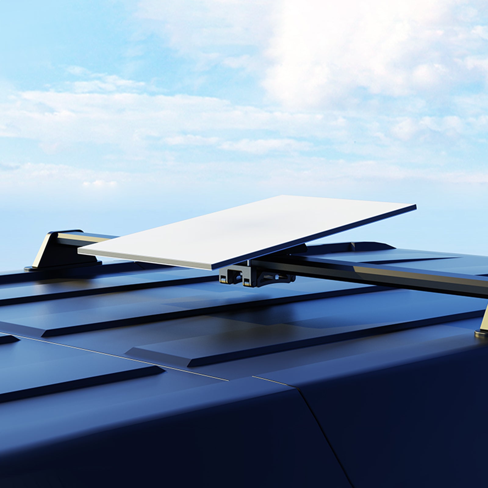 Starlink Gen 3 Roof Rack Mobility Mount – Heavy-Duty Adjustable Clamp for Flat & Aero Bars