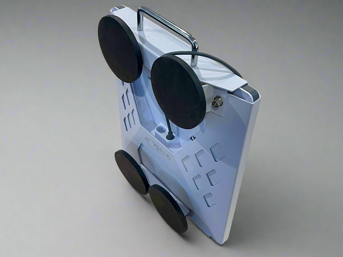 ROBUST POWDER-COATED IN-MOTION MAGNETIC ROOF MOUNT FOR STARLINK MINI – 87MM EARTH MAGNETS WITH HANDLE