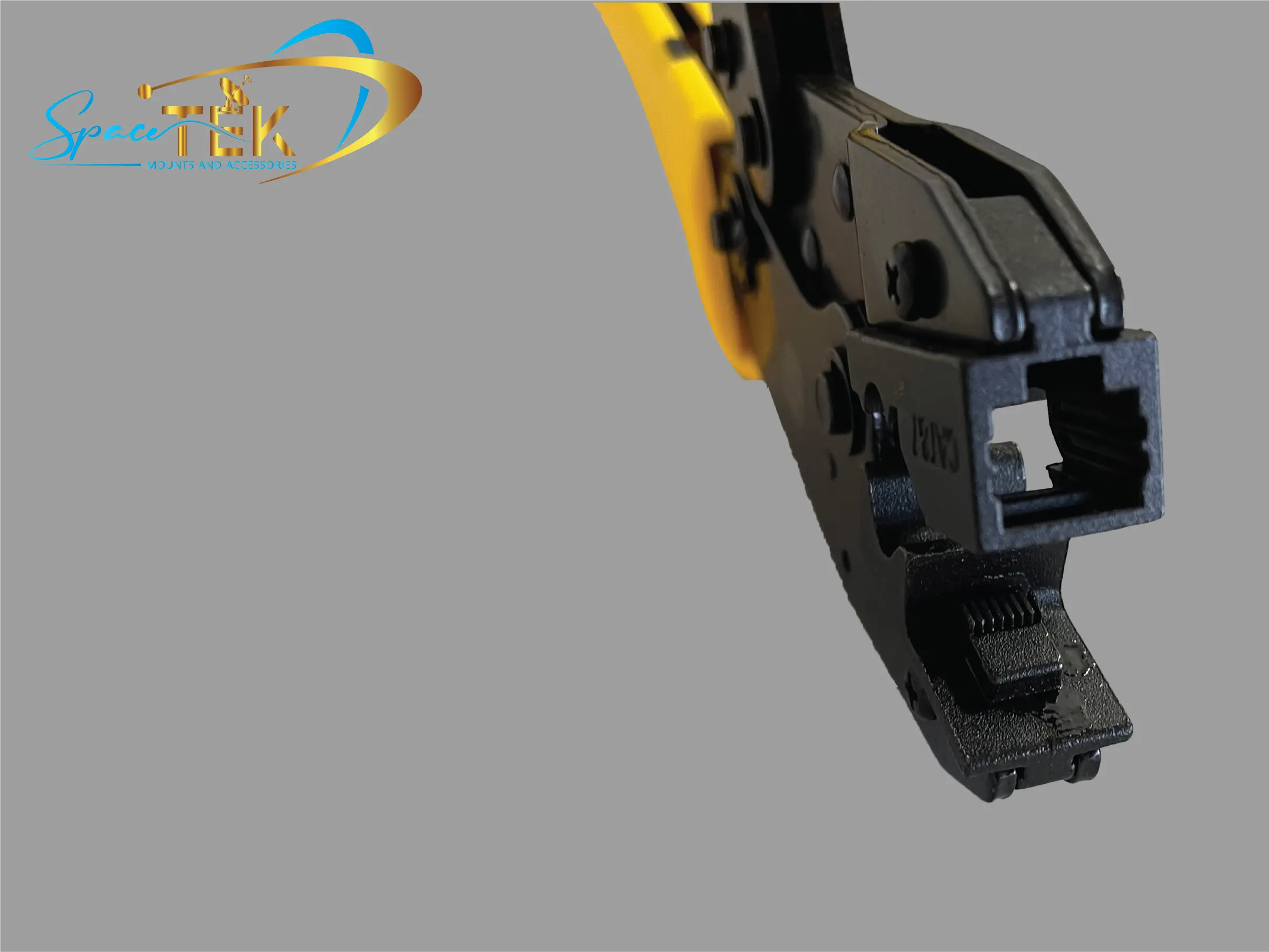 Heavy Duty RJ45 Crimping Tool with 5 X Shielded Plug's SpaceTek