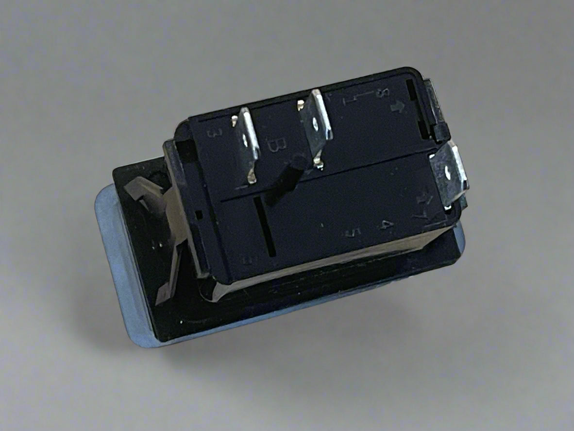 Starlink DC 3-Pole Rocker Switch – Blue LED with Mounting Plate Options (12V 20A / 24V 10A)