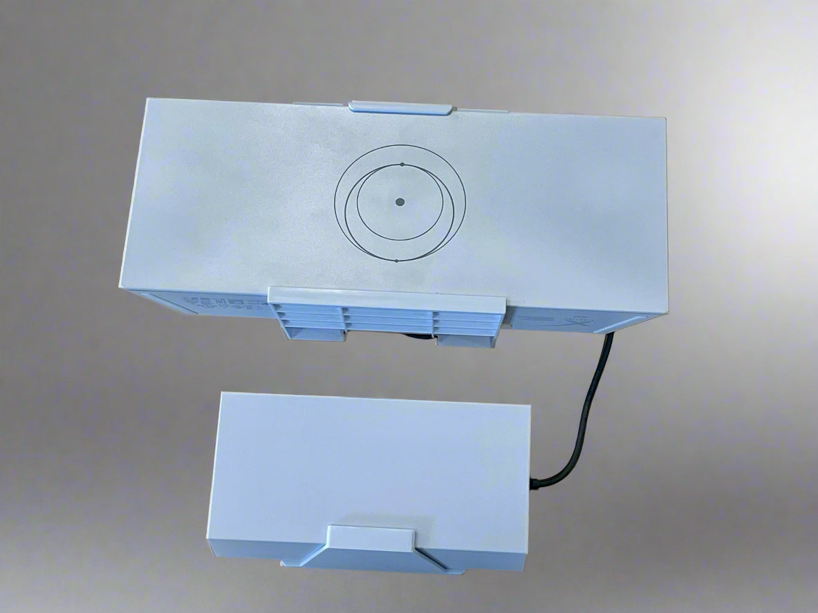 Plastic wall mount holders for Starlink Gen 3 router & 56V power supply – dual holder set