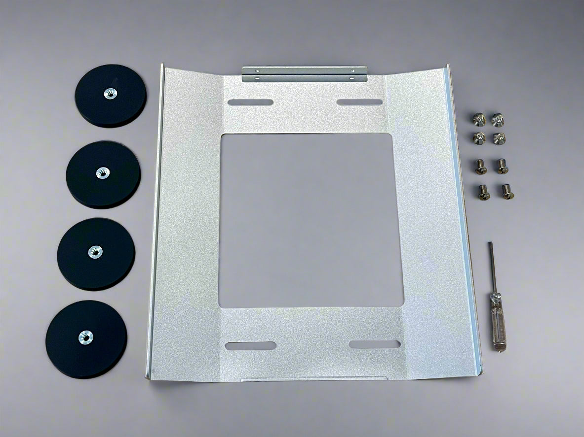 Starlink Mini Alloy Magnetic Mount with Shield – Anodised Aluminium (55mm Magnets)