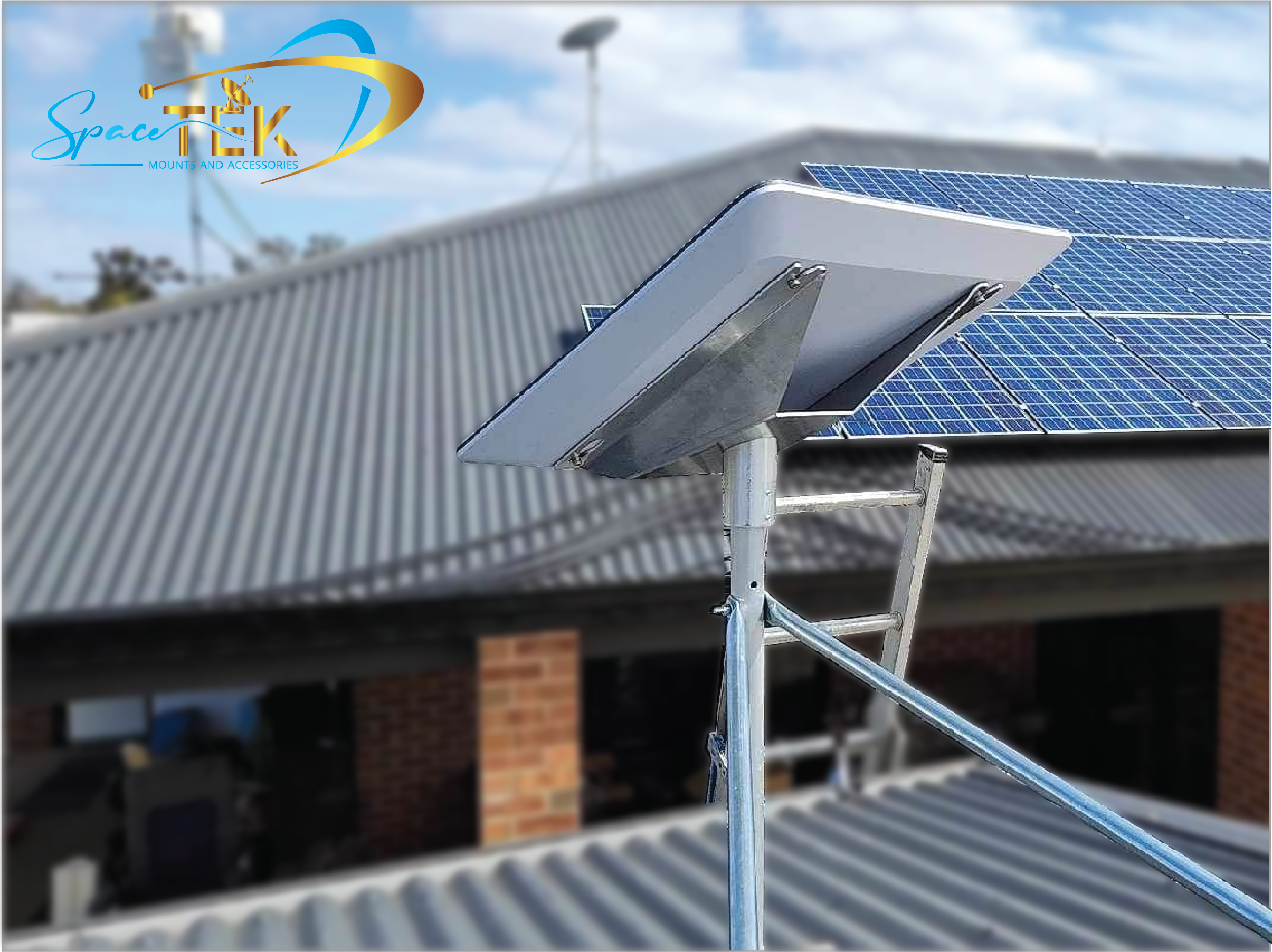 Starlink Flat High Performance Pole Adapter - Advanced