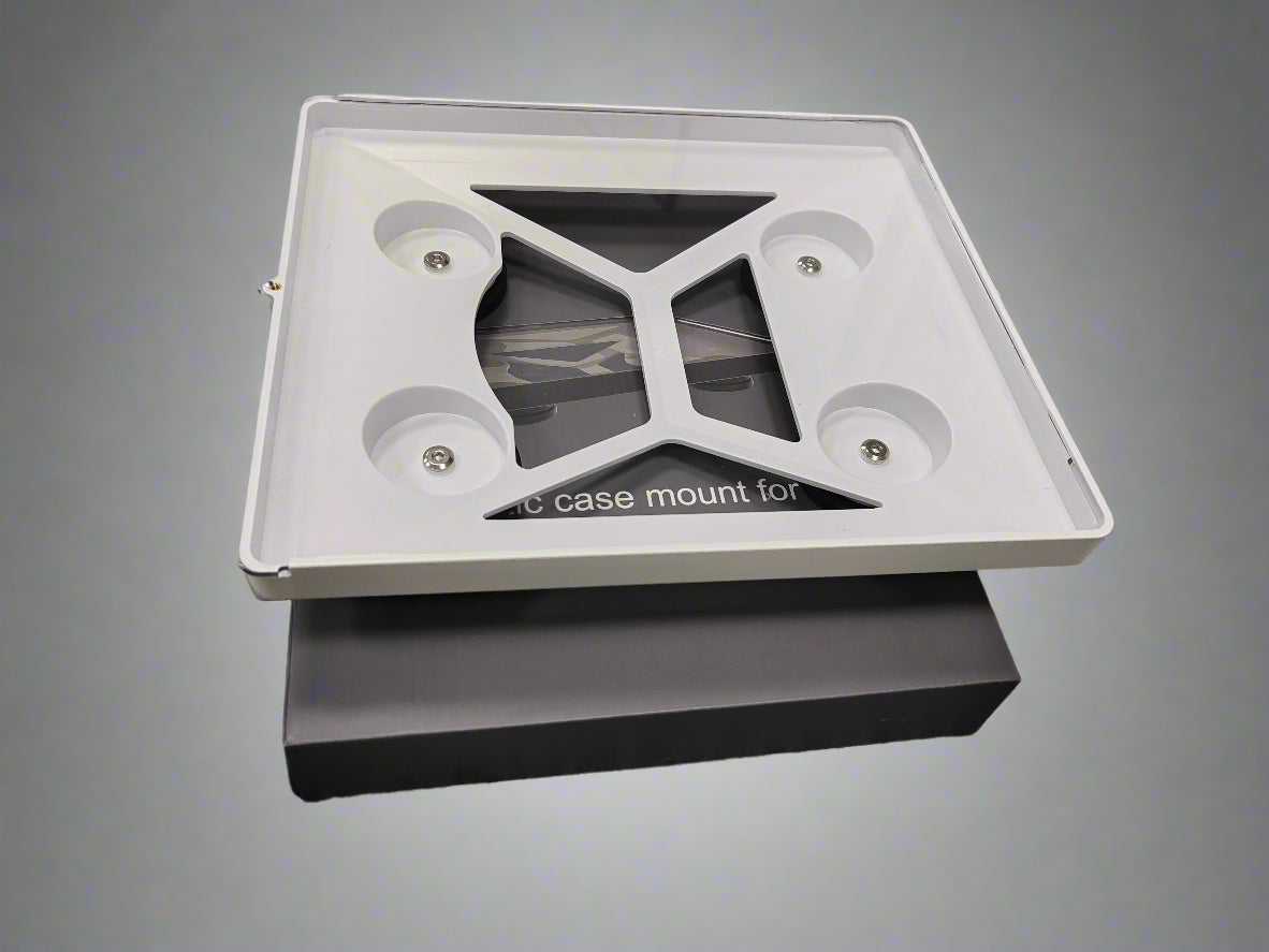 Budget Magnetic Case Mount for Starlink Mini – UV Stable Plastic (Black or White)