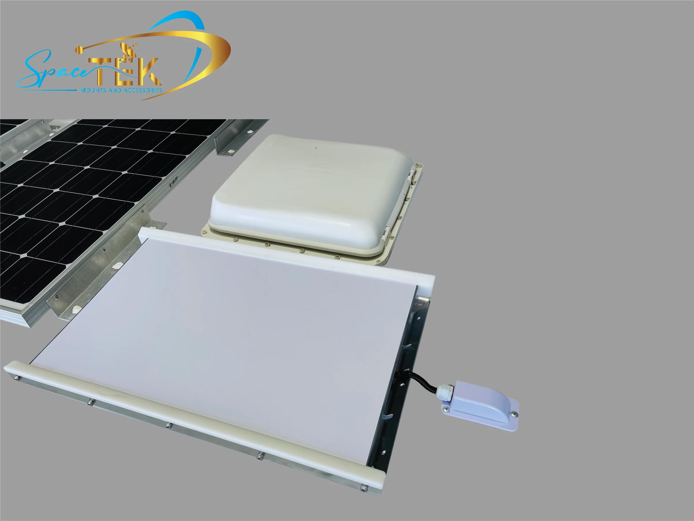 Starlink Gen 3 In Motion Powder-Coated Aluminium Vehicle Mount SpaceTek - Starlink Mounts & Accessories