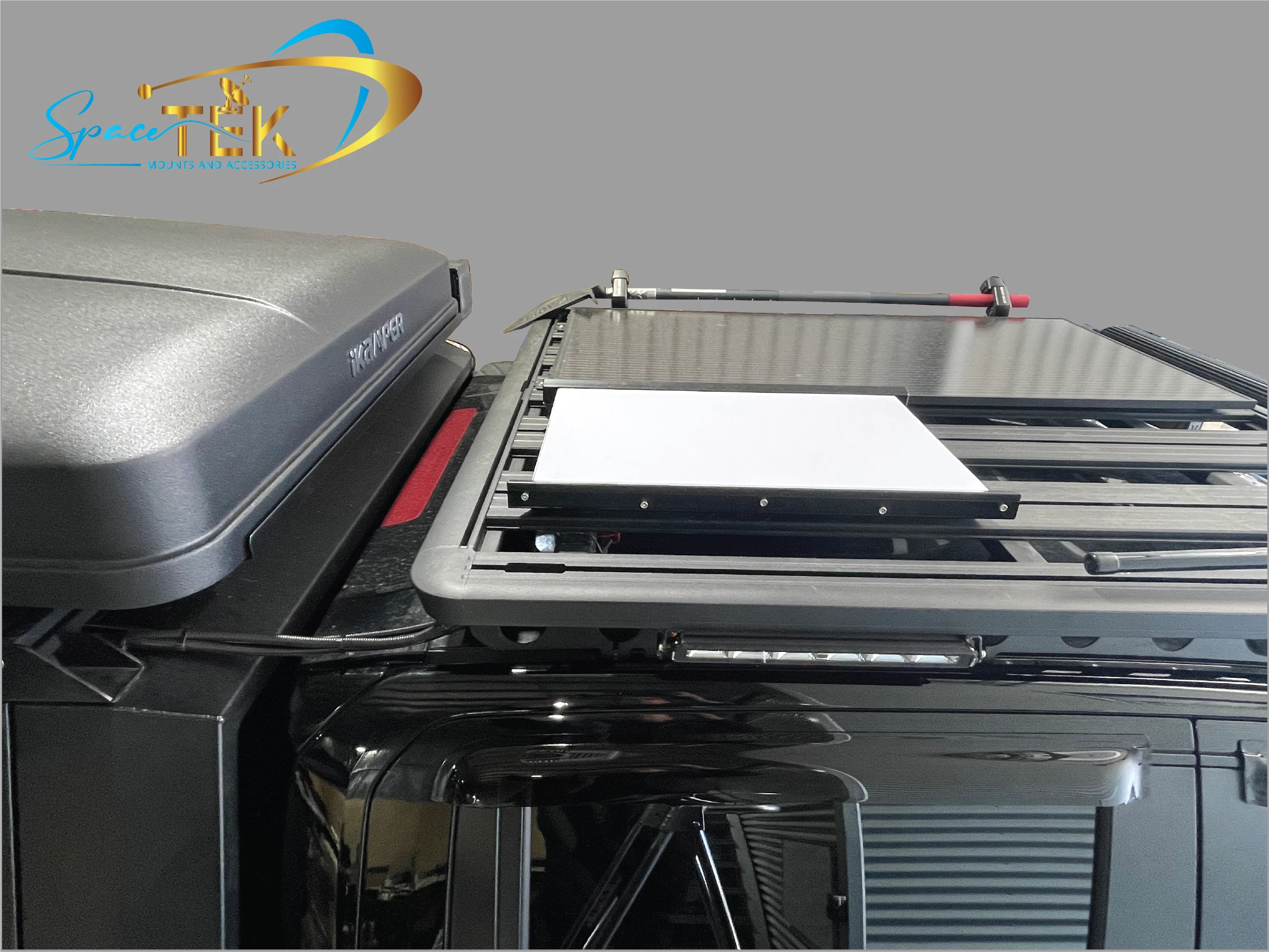 Starlink Gen 3 In Motion Powder-Coated Aluminium Vehicle Mount SpaceTek - Starlink Mounts & Accessories