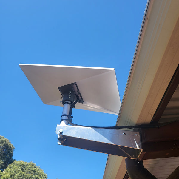 Wall & Eave Mount for Starlink Gen 3 (V4/Standard 4) - Aluminium, multiple sizes