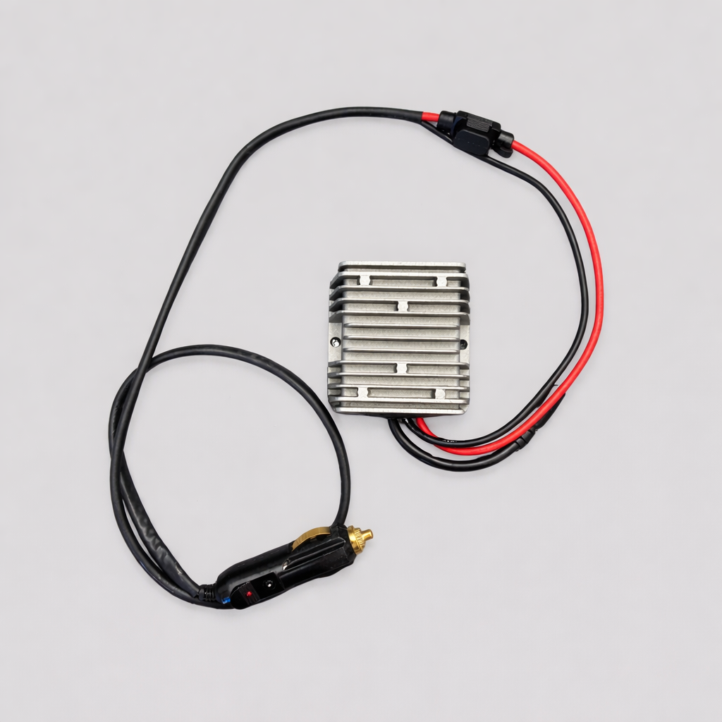 Starlink Mini Power Regulator Booster 35v for stable power delivery to Starlink Mini from 12v source. 