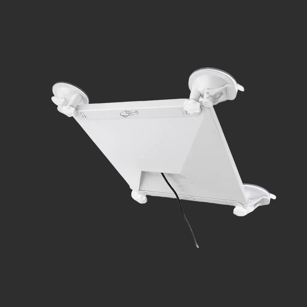 Starlink Mini Suction Cup Motion Mount rear view on grey background