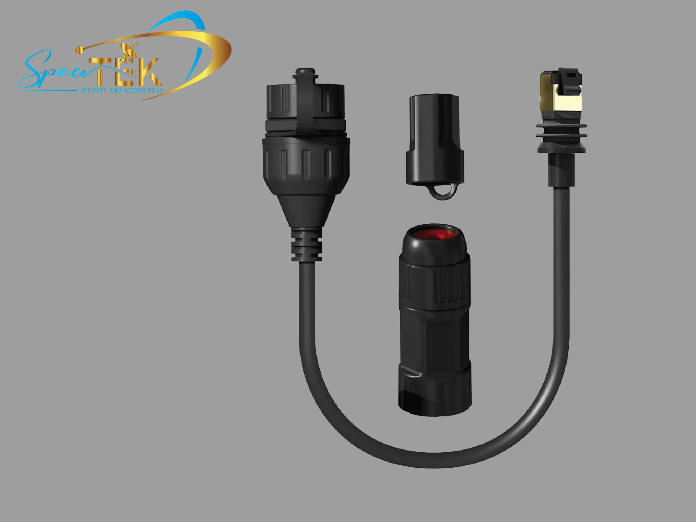 Generic Waterproof Ethernet RJ45 Adapter Connector for Starlink Gen 3/Mini SpaceTek - Starlink Mounts & Accessories