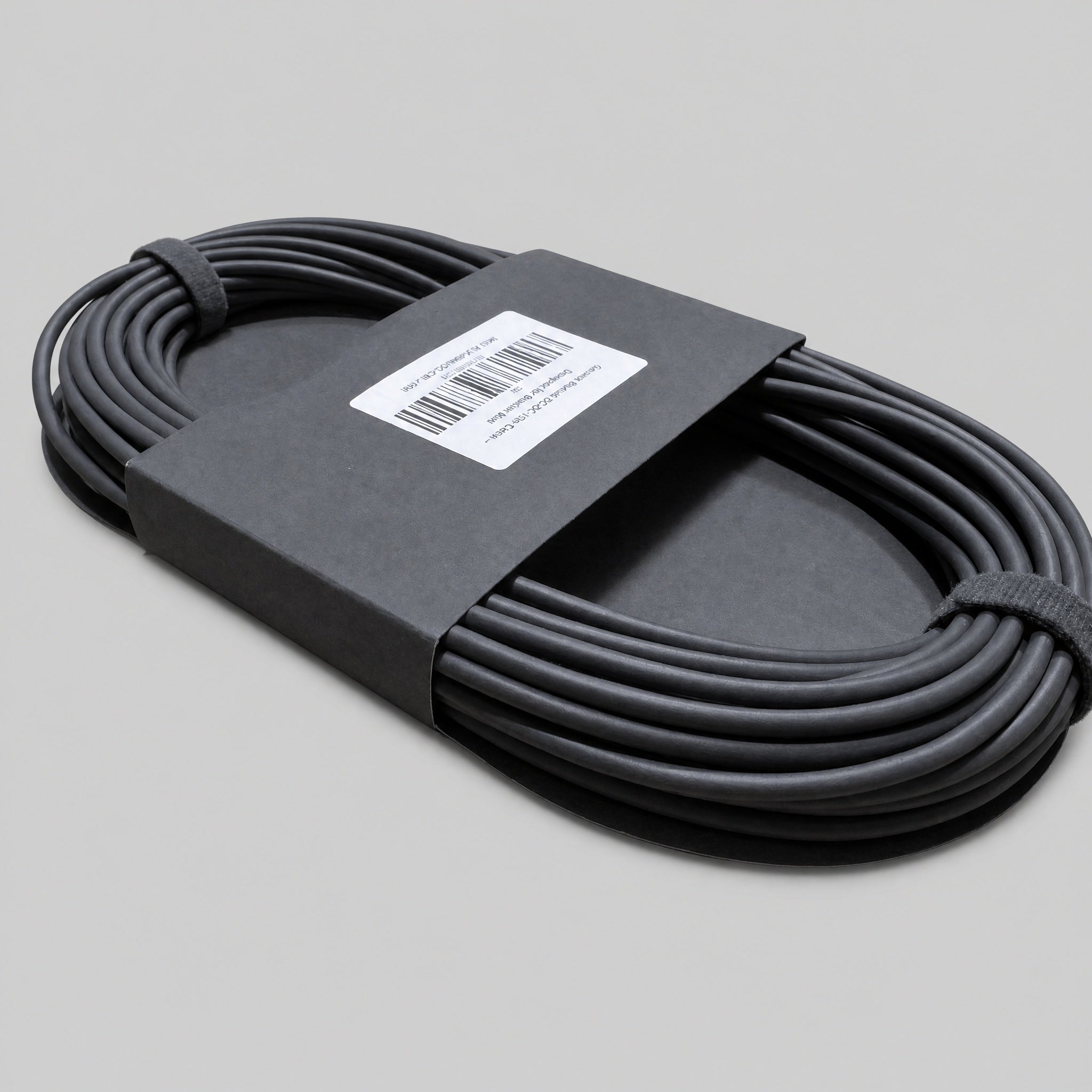 Genuine Starlink DC-DC 15 metre cable for Starlink Mini, coiled and ready for extended power connection.
