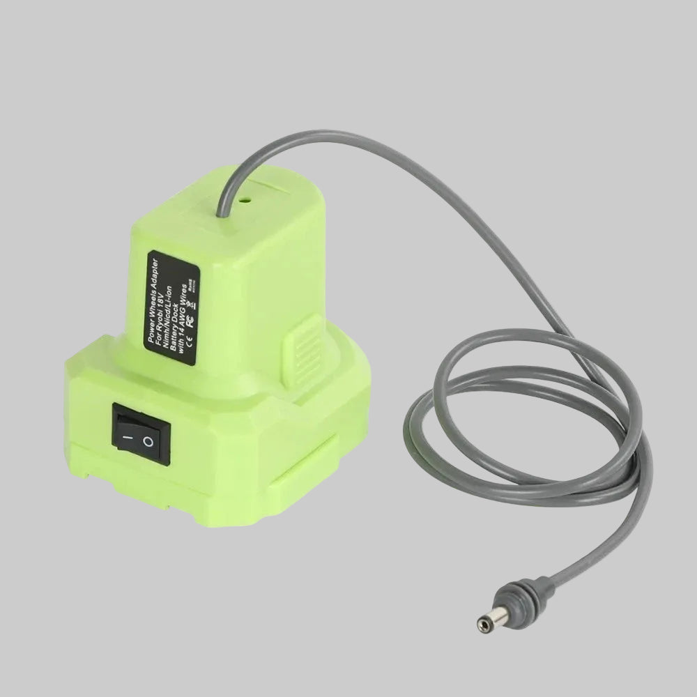 Starlink Mini Ryobi 18V Battery Adapter – Heavy Duty 14AWG Cable SpaceTek - Starlink Mounts & Accessories