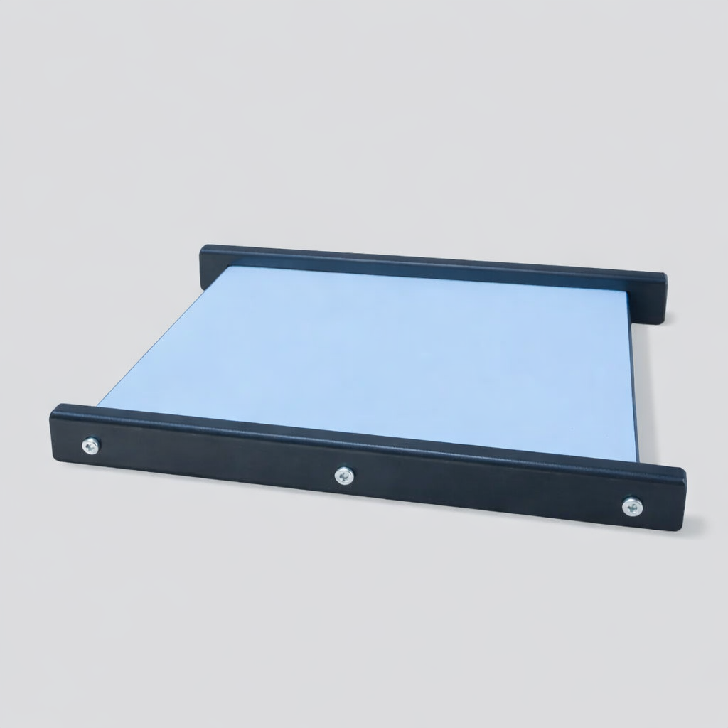 Aluminium vehicle mount for Starlink Mini by Spacetek, low-profile bracket designed for mobile internet installation