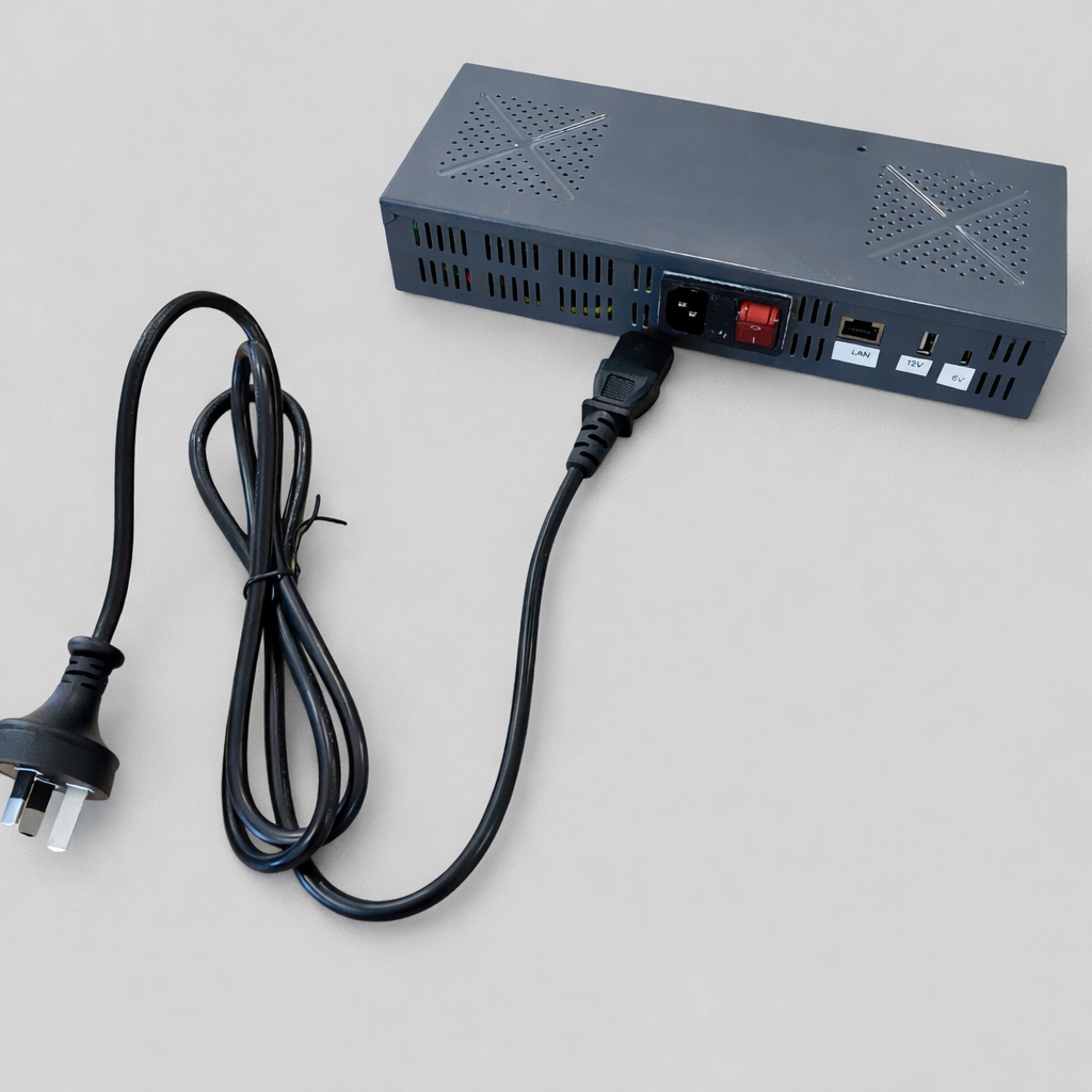 Universal replacement 110-240V AC power supply with built-in PoE injector for Starlink Gen 1, Gen 2 and Gen 3 with AC power cable