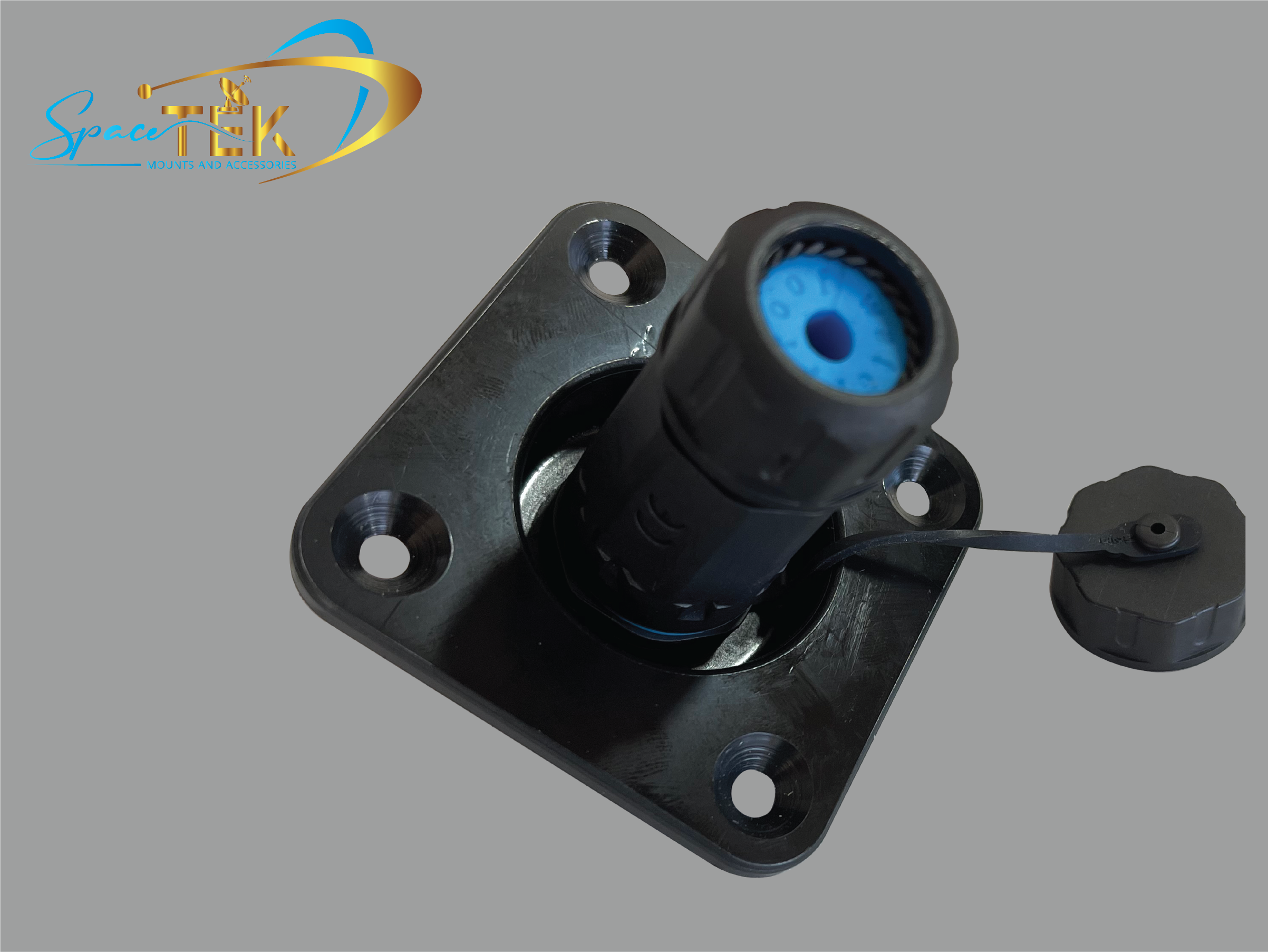 Caravan RV - RJ45 Recessed Data Socket for Starlink With Backing Plate