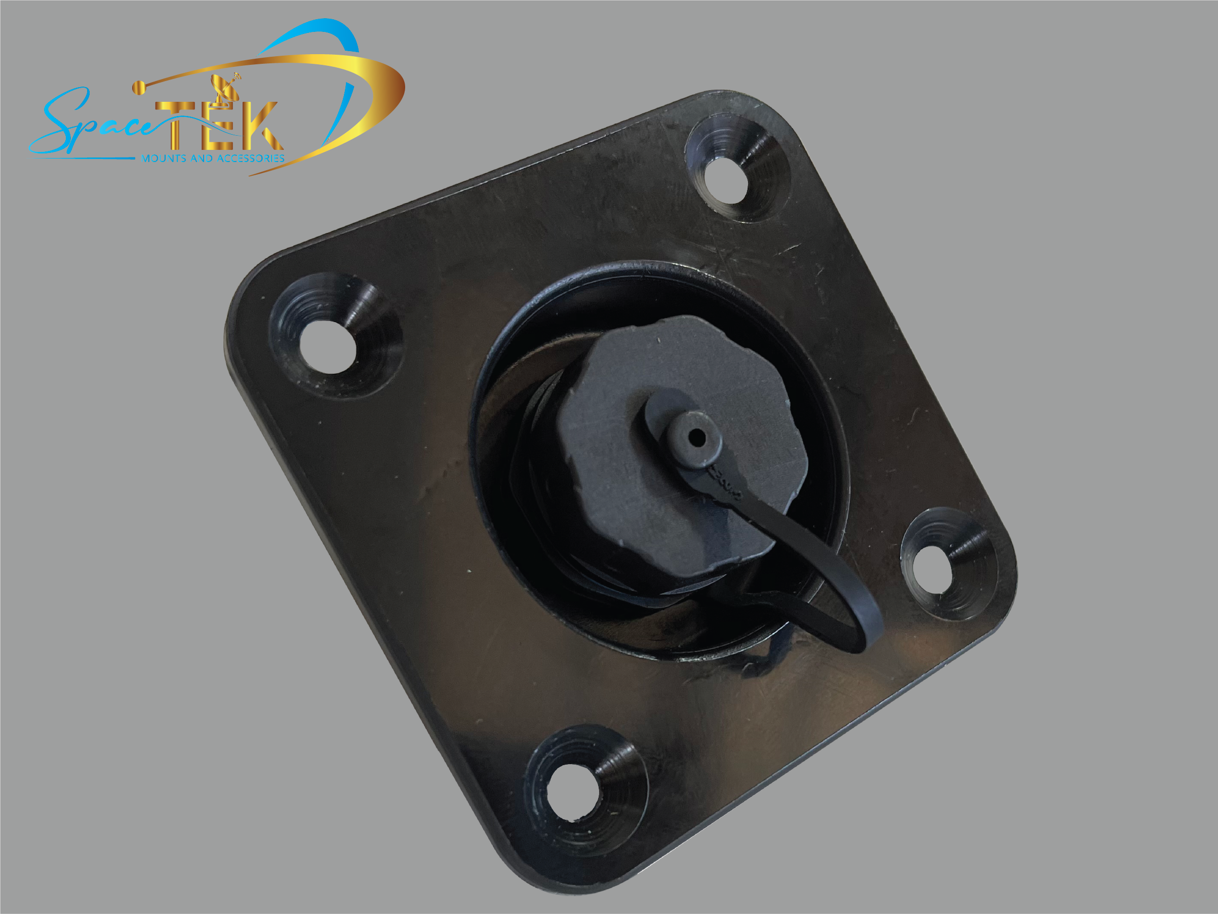 Caravan RV - RJ45 Recessed Data Socket for Starlink With Backing Plate