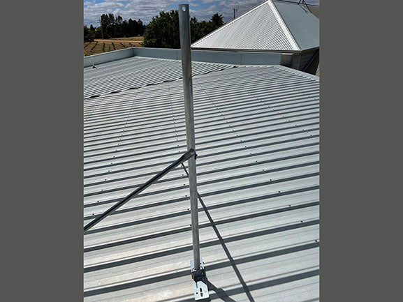 Tin Roof - Starlink Mount Roof Kit for Dishy - Round Dish Gen 1